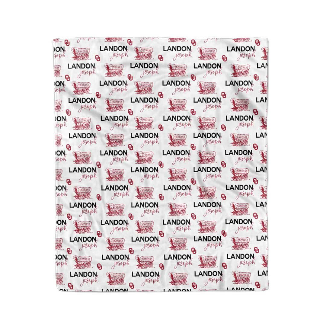  University of Oklahoma | OU Personalized Kids Blanket、mySite、layawaytickets