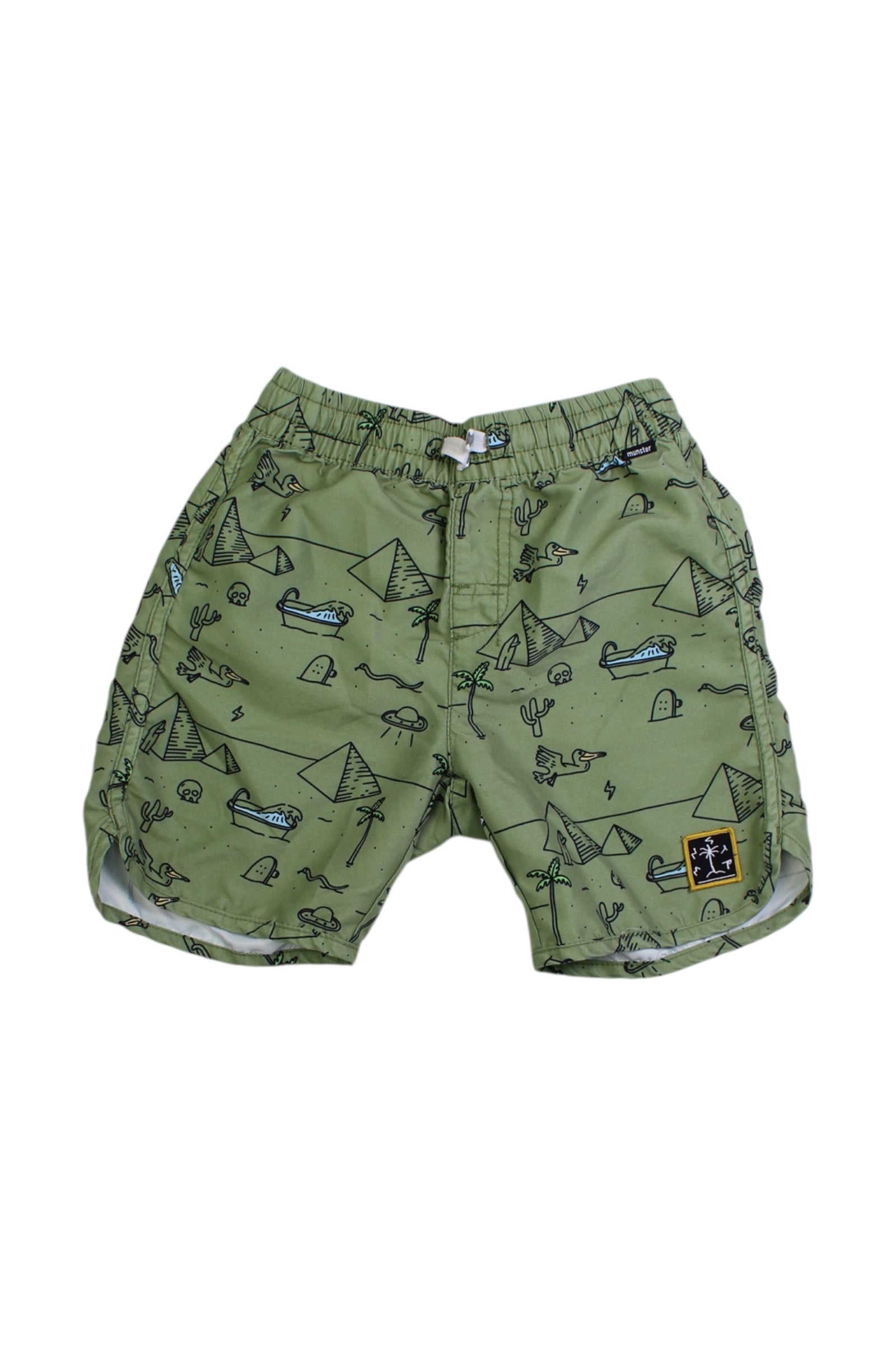 Munster Patterned Shorts 7Y、mySite、g9winljtr