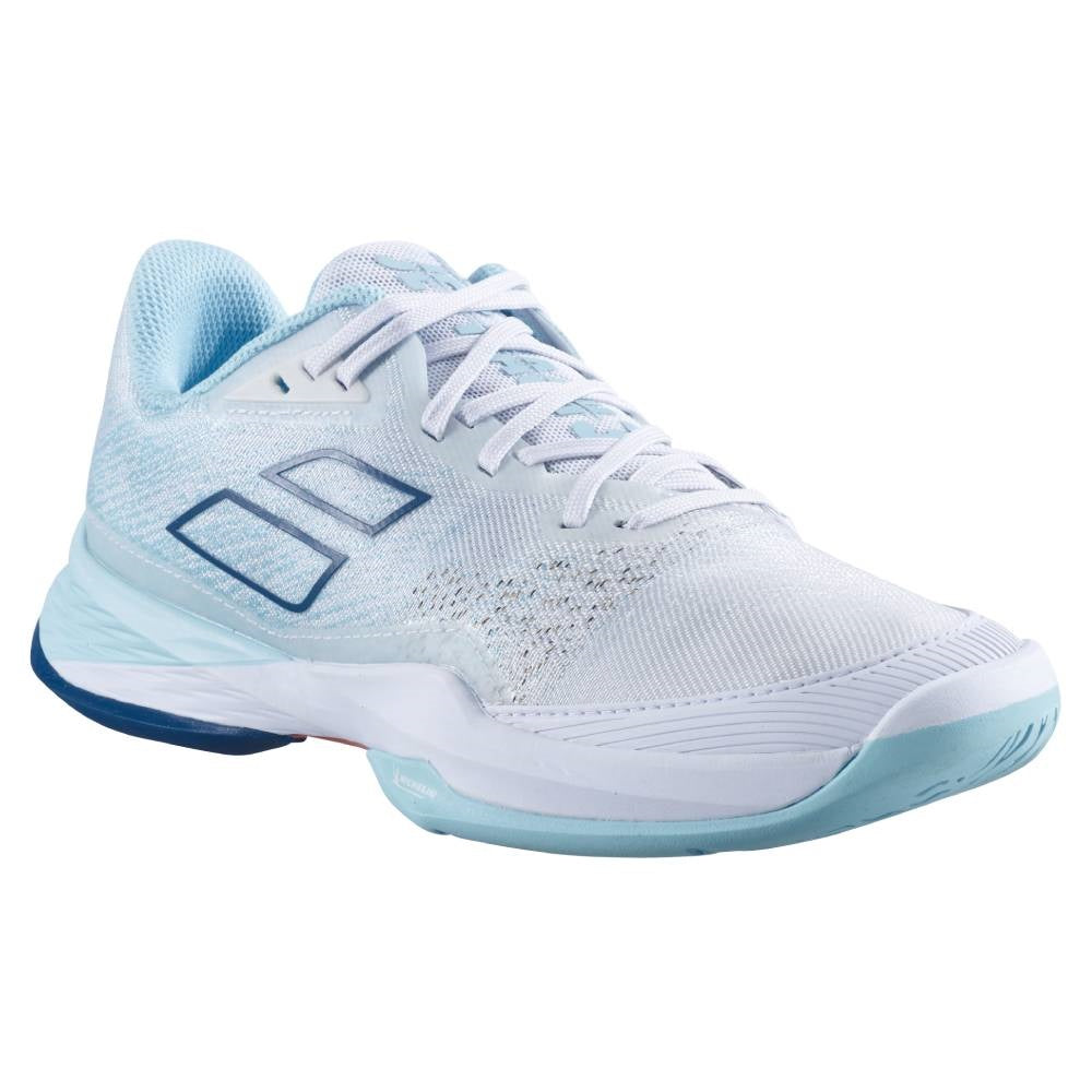 Babolat Jet Mach III AC Women's Tennis Shoe (White/Blue)