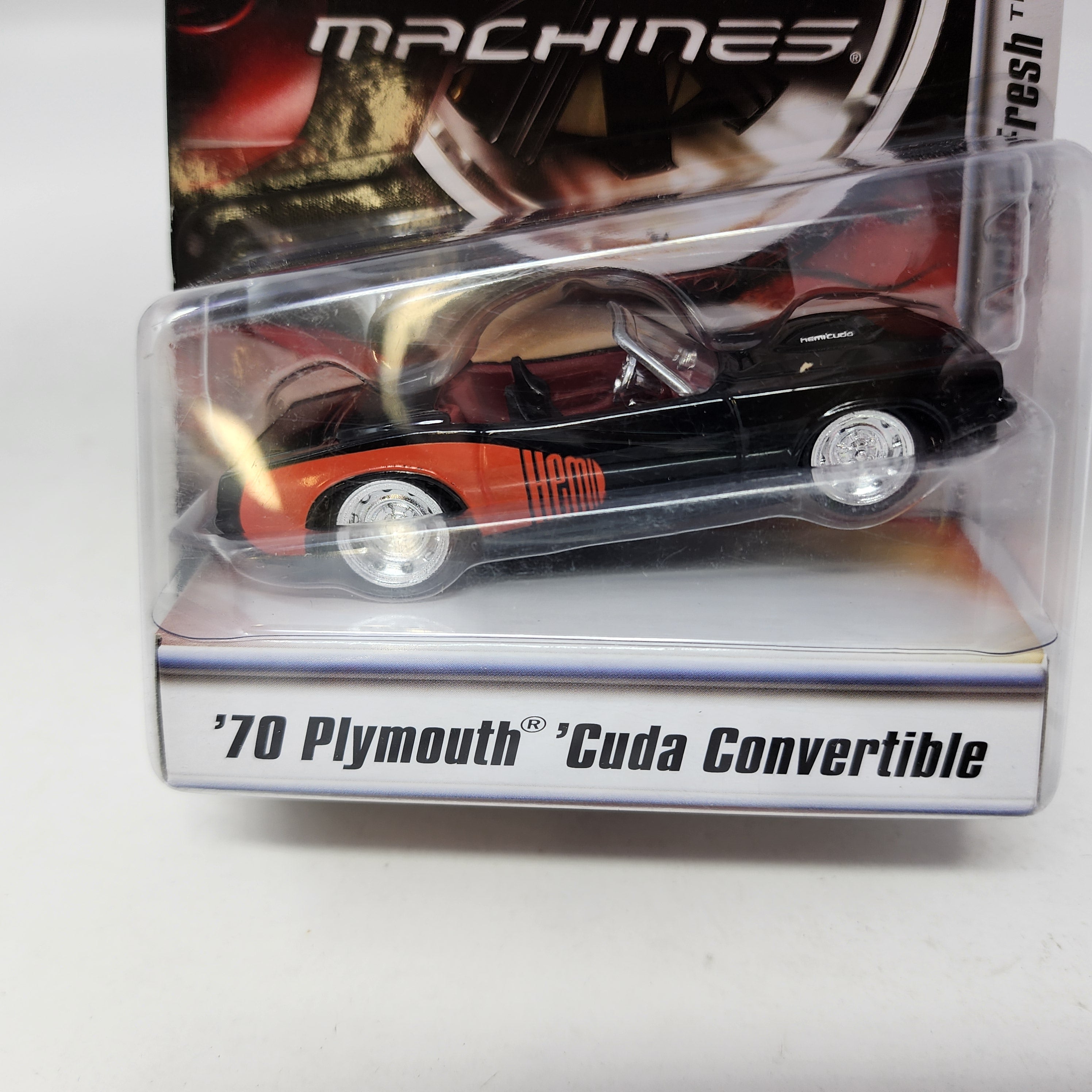 '70 Plymouth Cuda Convertible * Black * Hot Wheels G Machines * 1:50 Scale、mySite、hgirdovlk