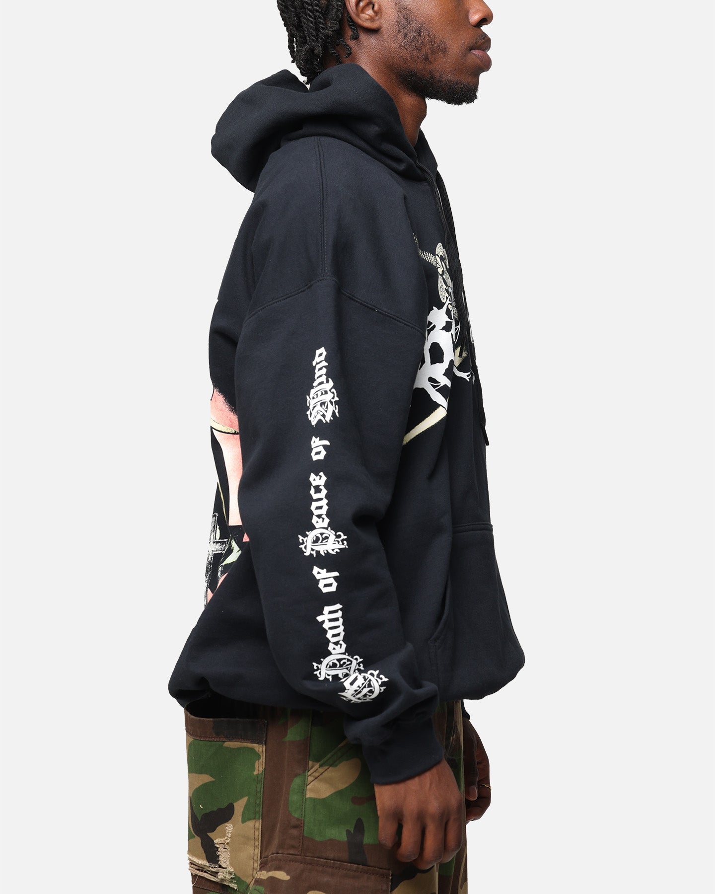 Bad Omens Skull Grave Hoodie Black、mySite、zt4zffjzw