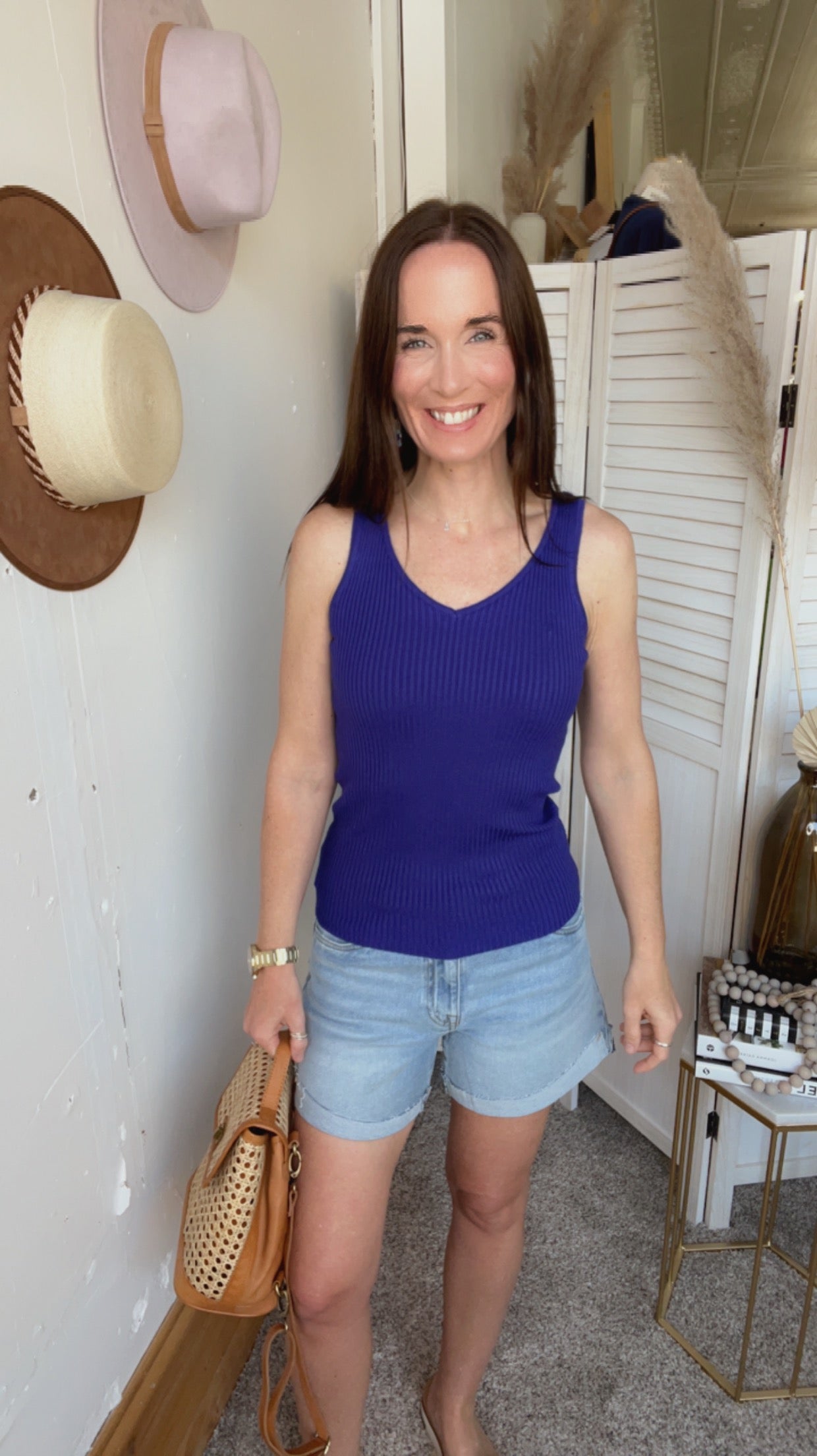 Kalley’s Ribbed Sweater Tank、mySite、garagedoors4me