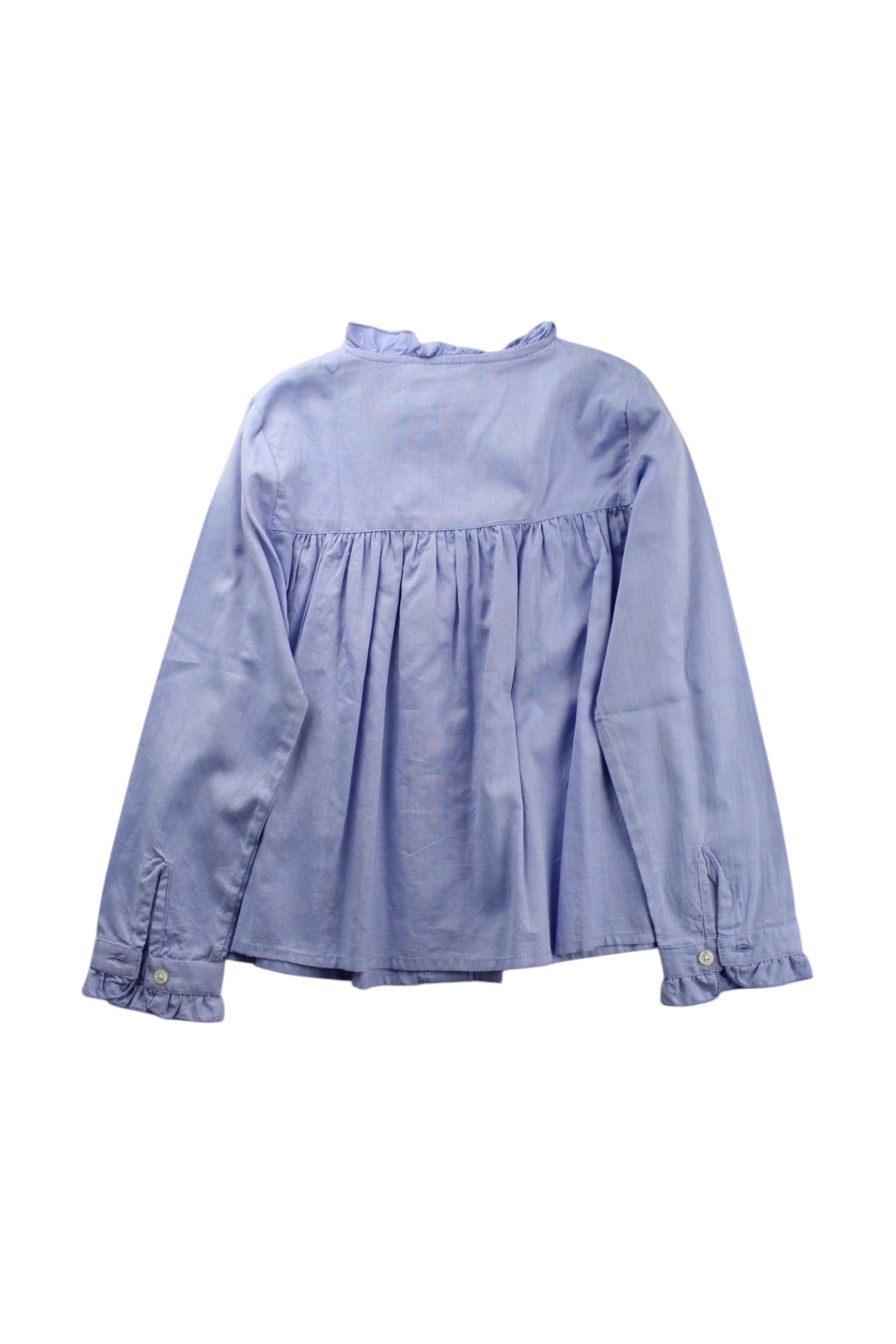 Mayoral Ruffle Collar Button-Down Shirt 7Y、mySite、g9winljtr