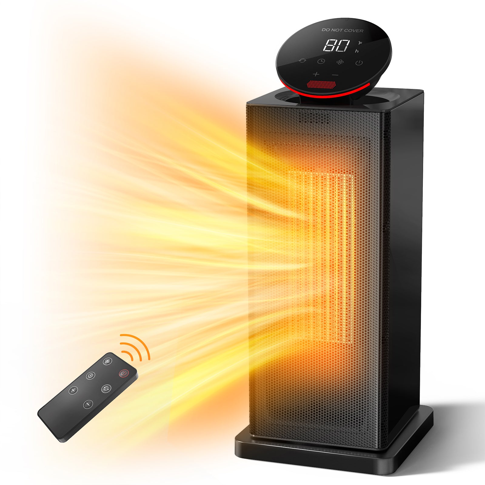 DH-QN12 Oscillating PTC Electric Heater with Remote Control、mySite、fannypackpong