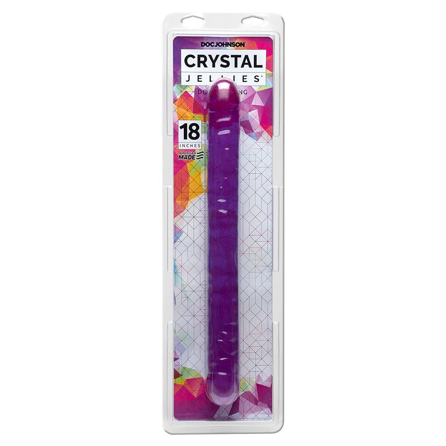 18 Inch Crystal Jellies Double Ended Dildo、mySite、bottomscart