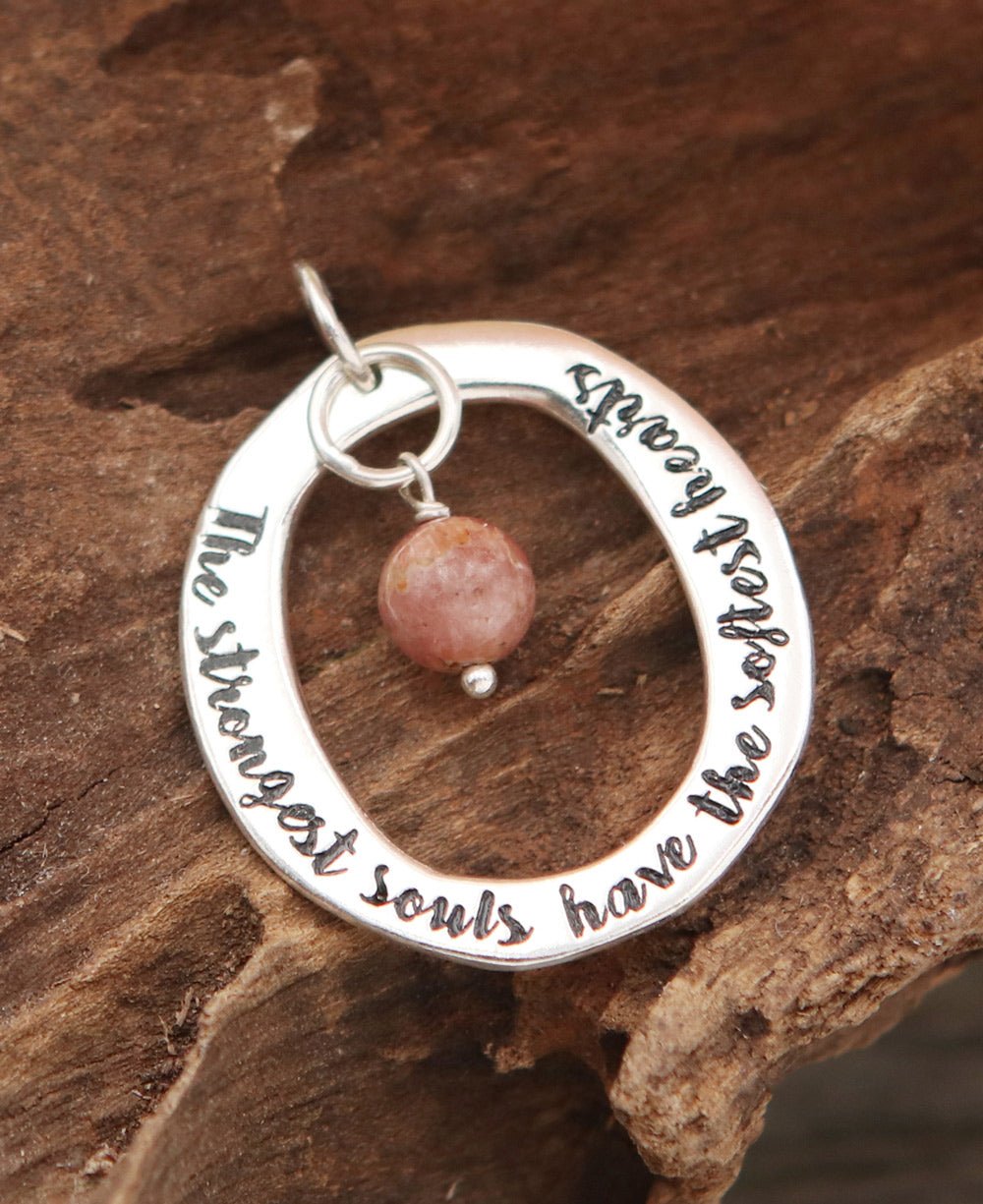 The Strongest Souls Have The Softest Hearts Pendant、mySite、topwebapps