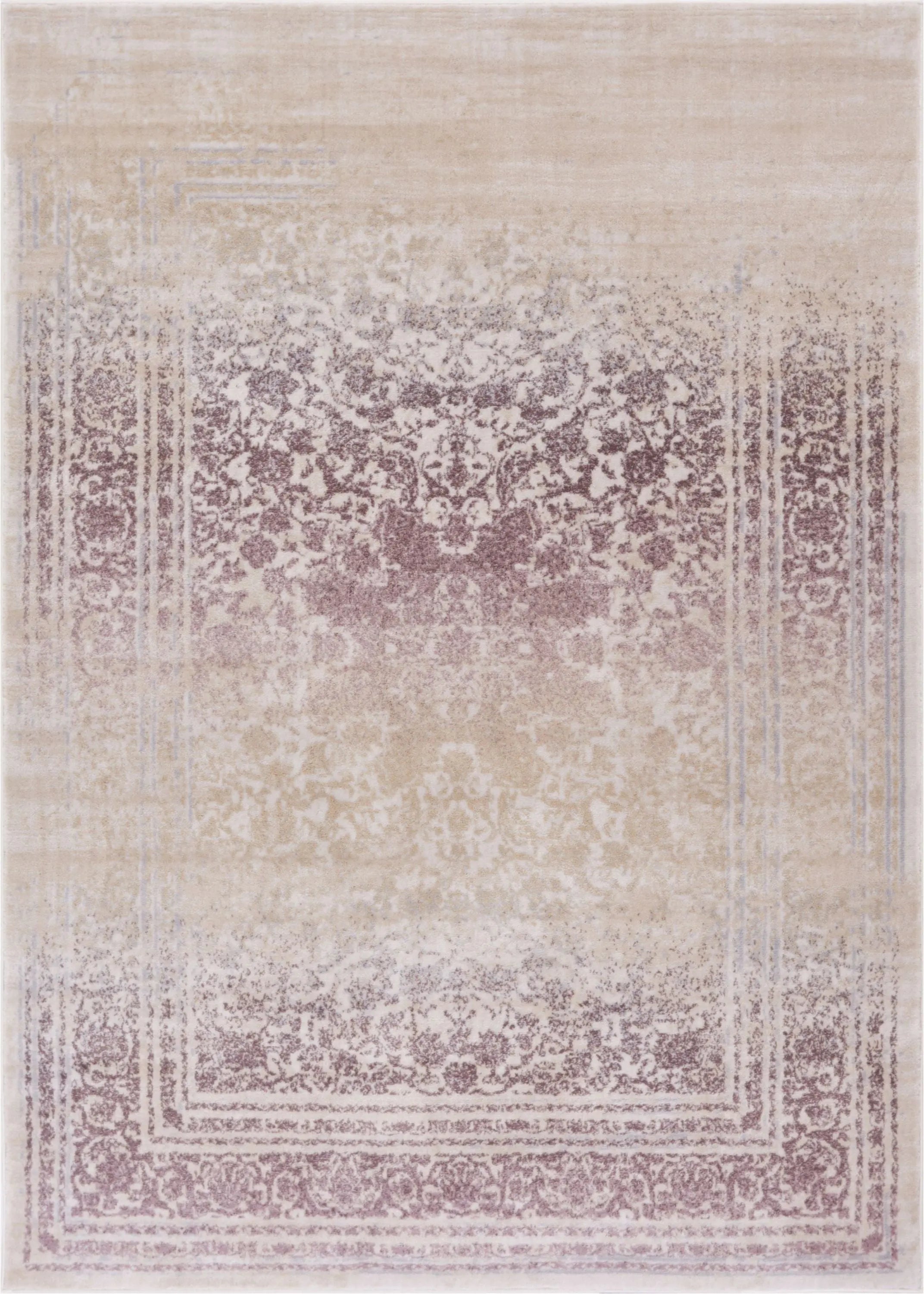 Melange Lavender Vintage Modern Rug、mySite、gigharbornorthrealestate