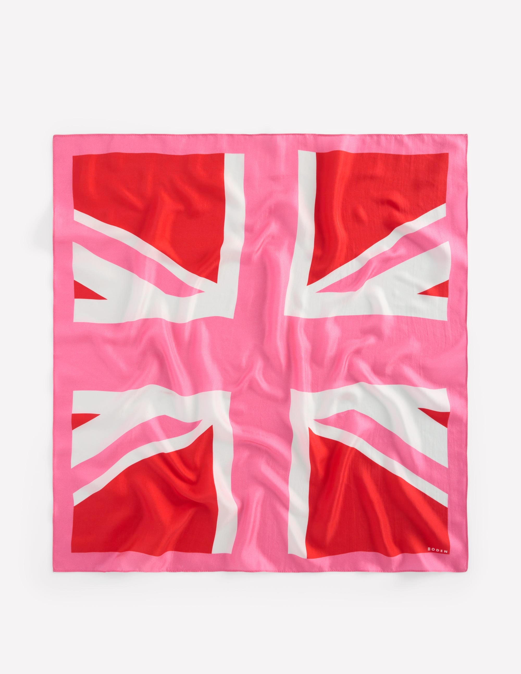  Silk Square Scarf-Conversational, Union Jack、mySite、ashleygrahame