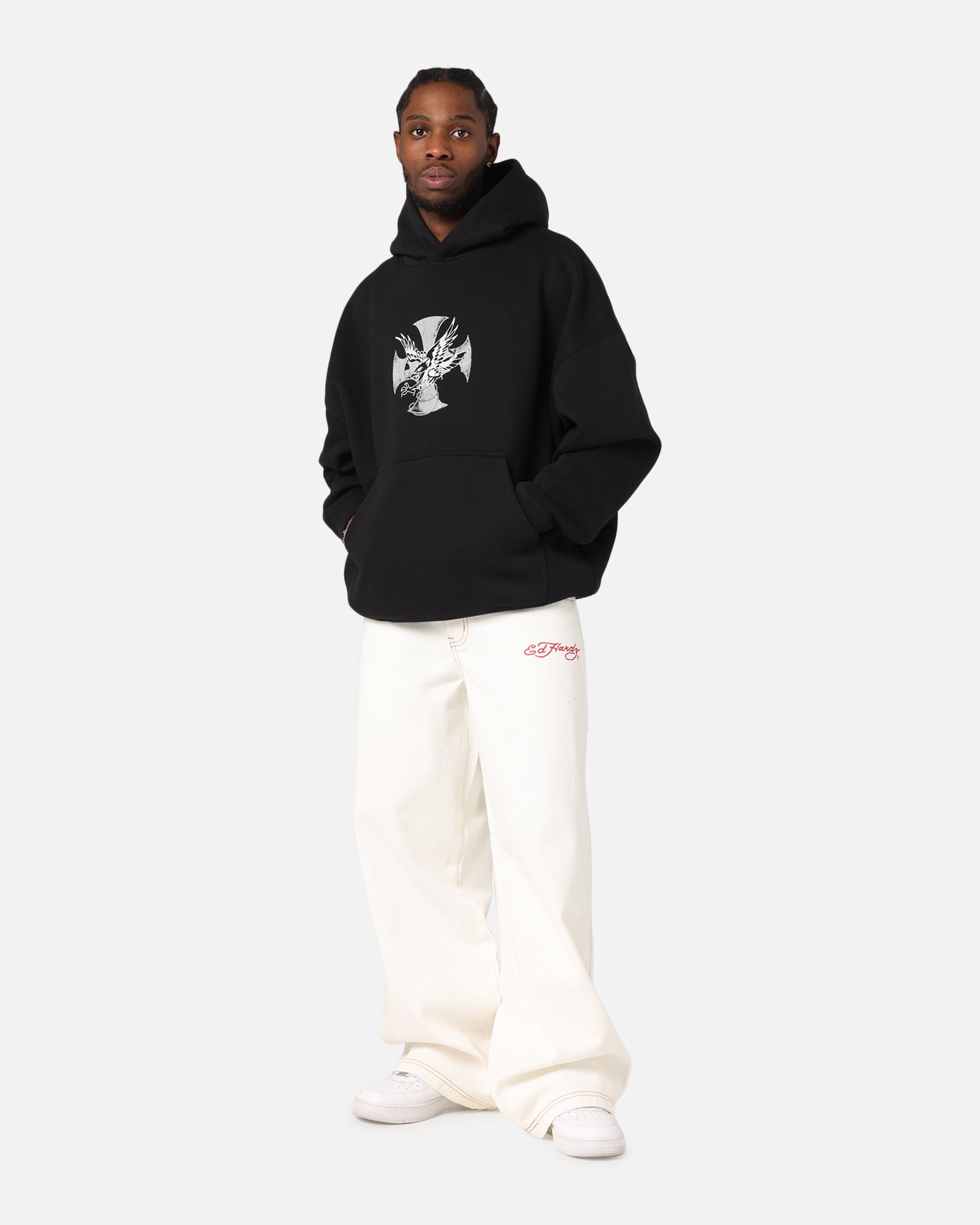 Ed Hardy Flight Hoodie Black、mySite、zt4zffjzw