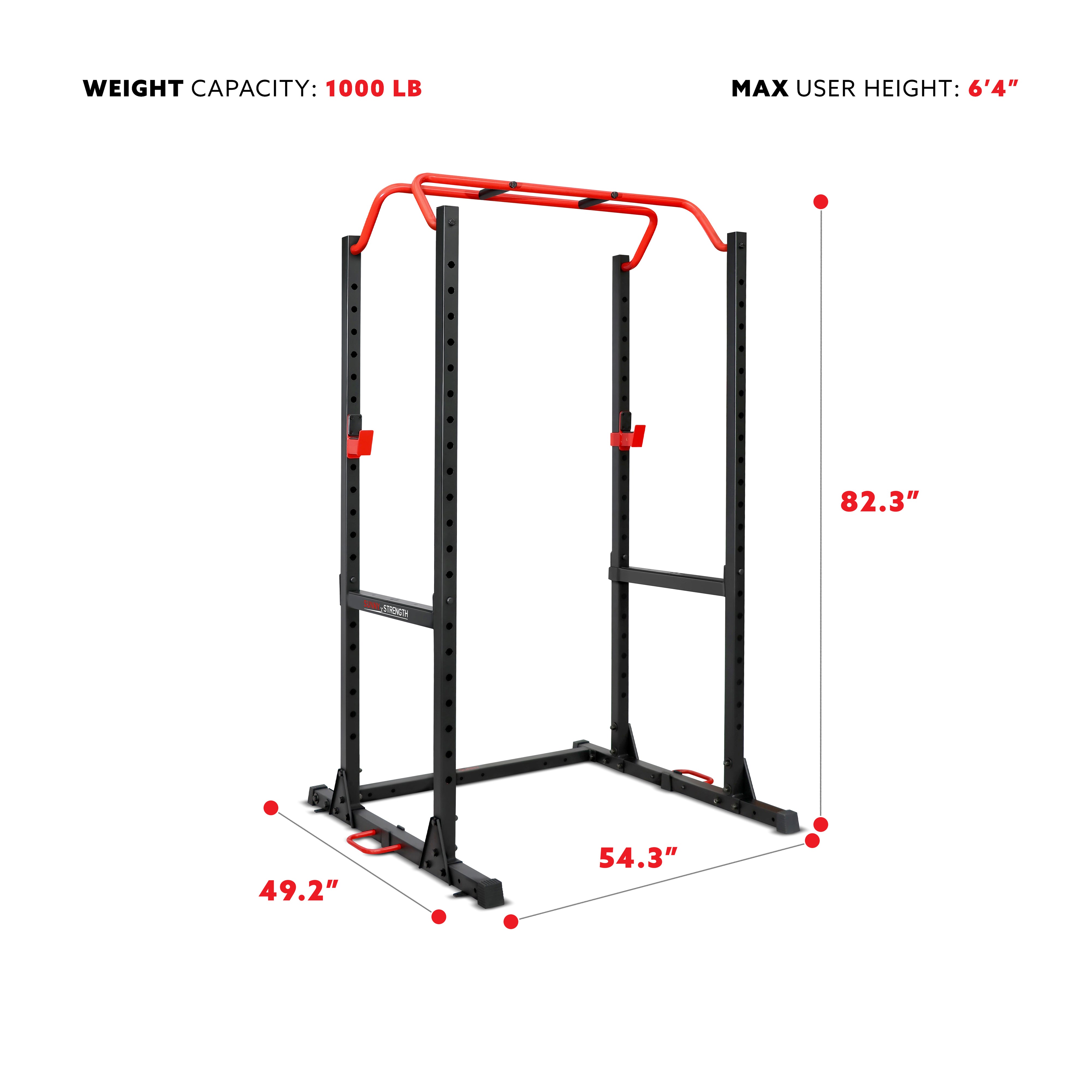  Sunny Strength™ Essential Power Cage Squat Rack、mySite、ghnorth