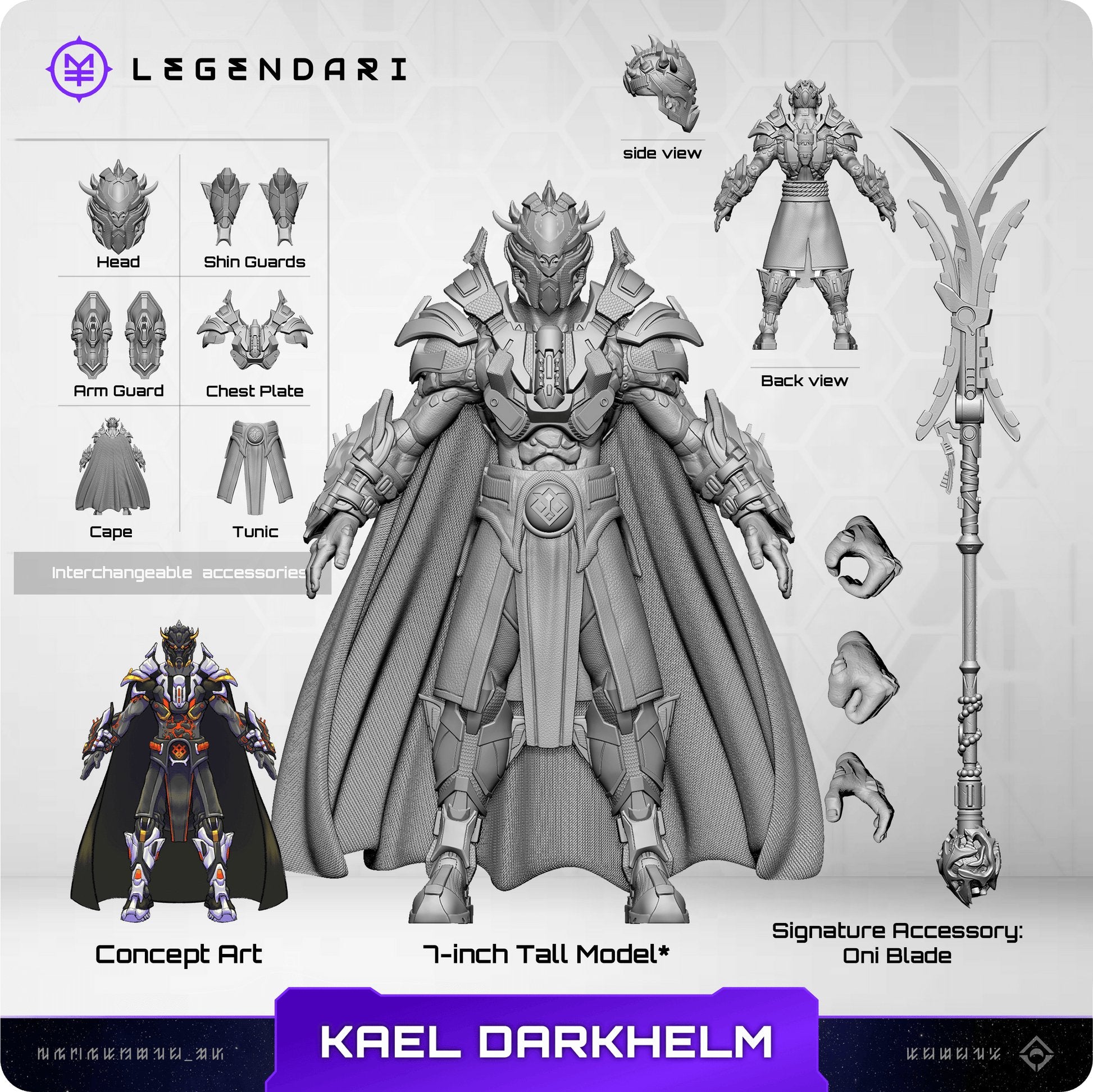 MetaTravelers Legendari Kael Darkhelm、mySite、hgirdovlk
