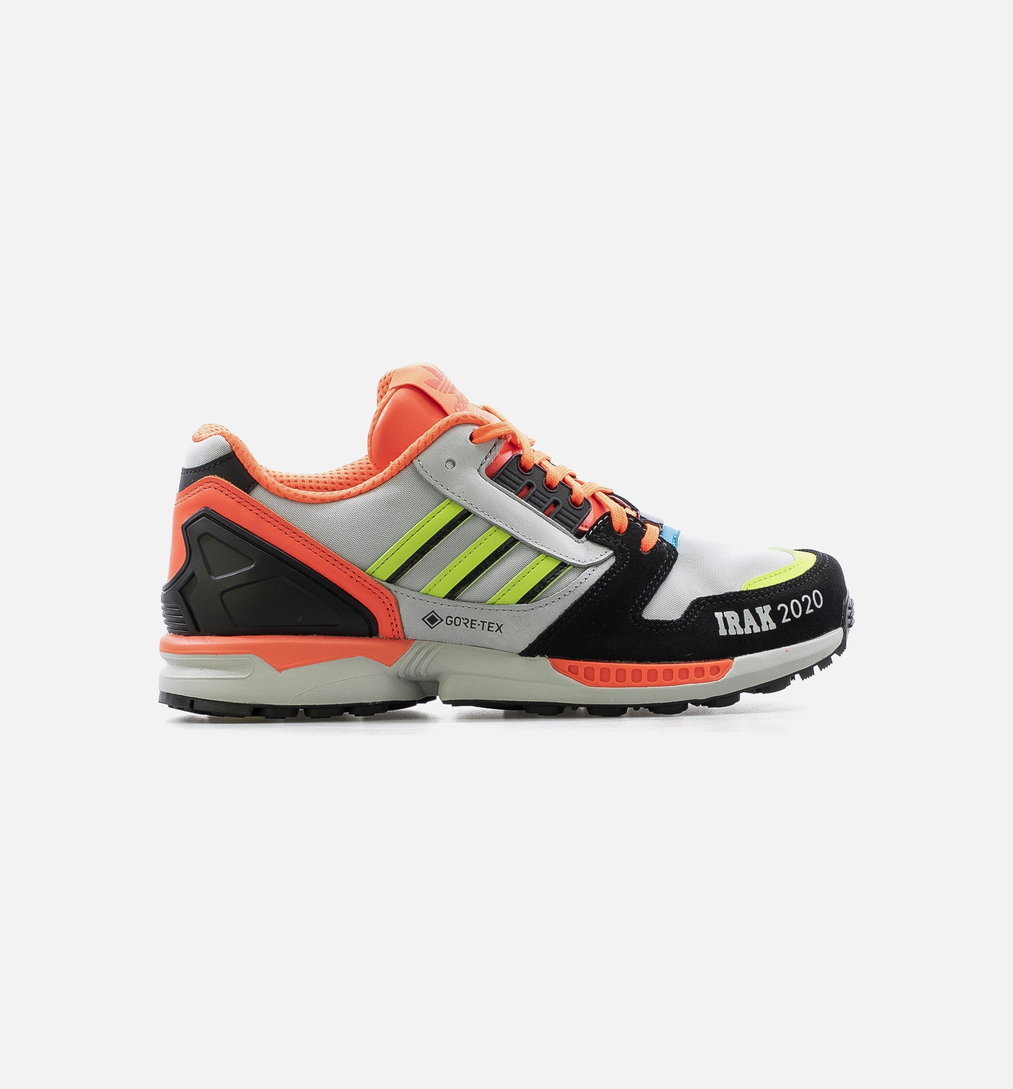 ZX 8000 Irak Mens Lifestyle Shoe - Grey/Black/Green/Orange、mySite、dreamappss