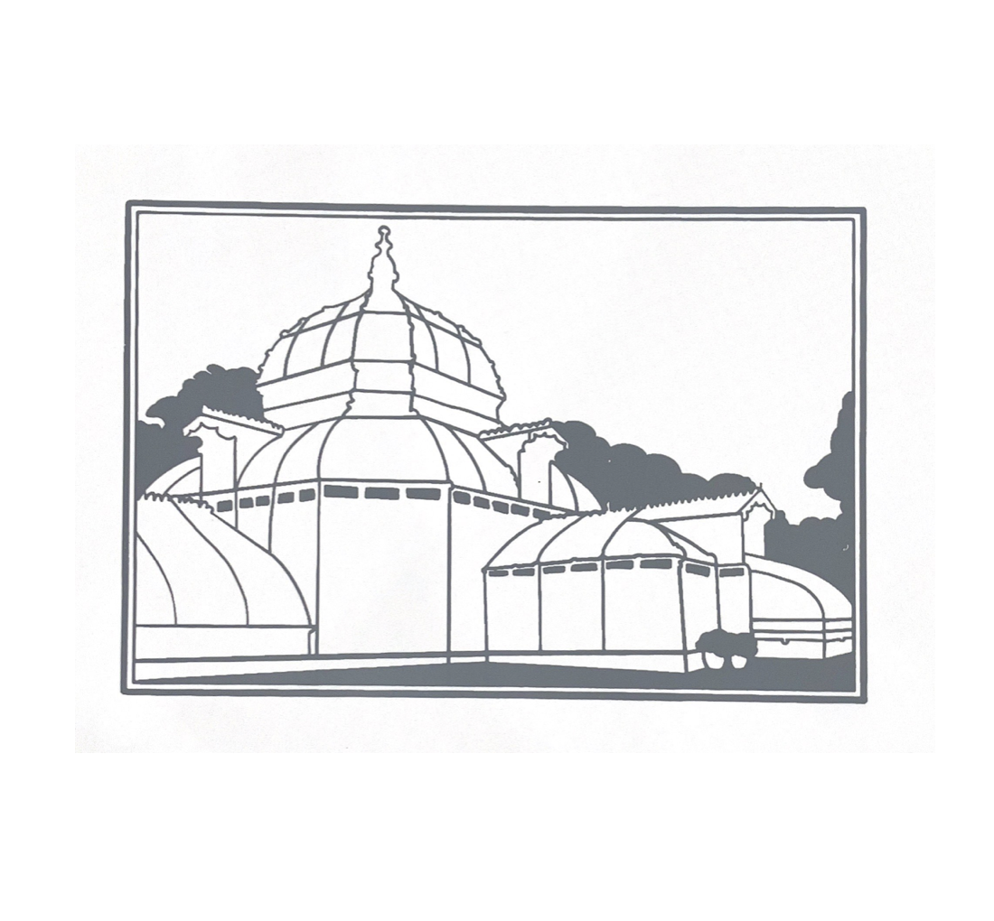 Anne Breedlove - Conservatory Flowers Postcard 1 - A6、mySite、garagedoors4me