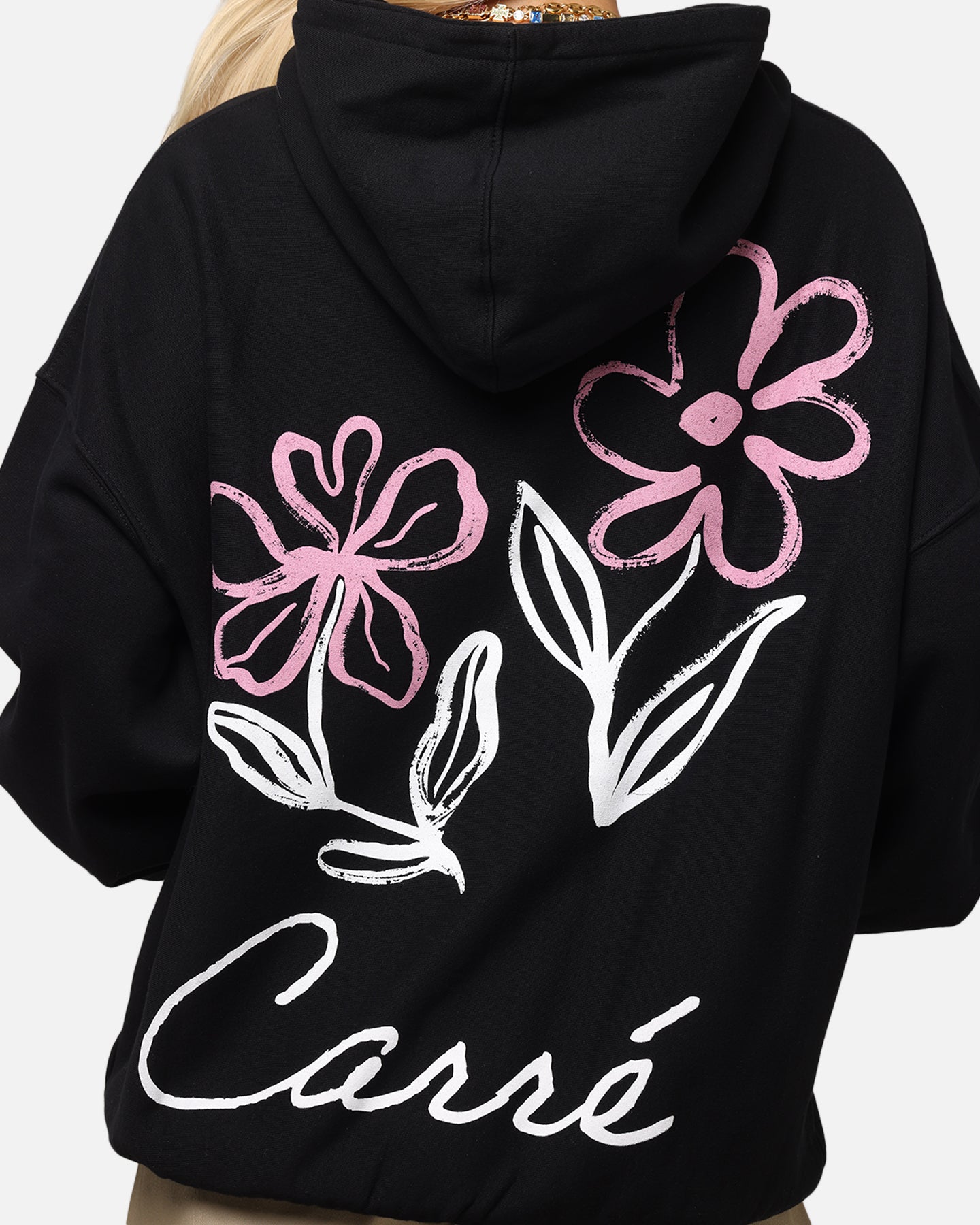 Carre Hand Picked Hoodie Black、mySite、zt4zffjzw