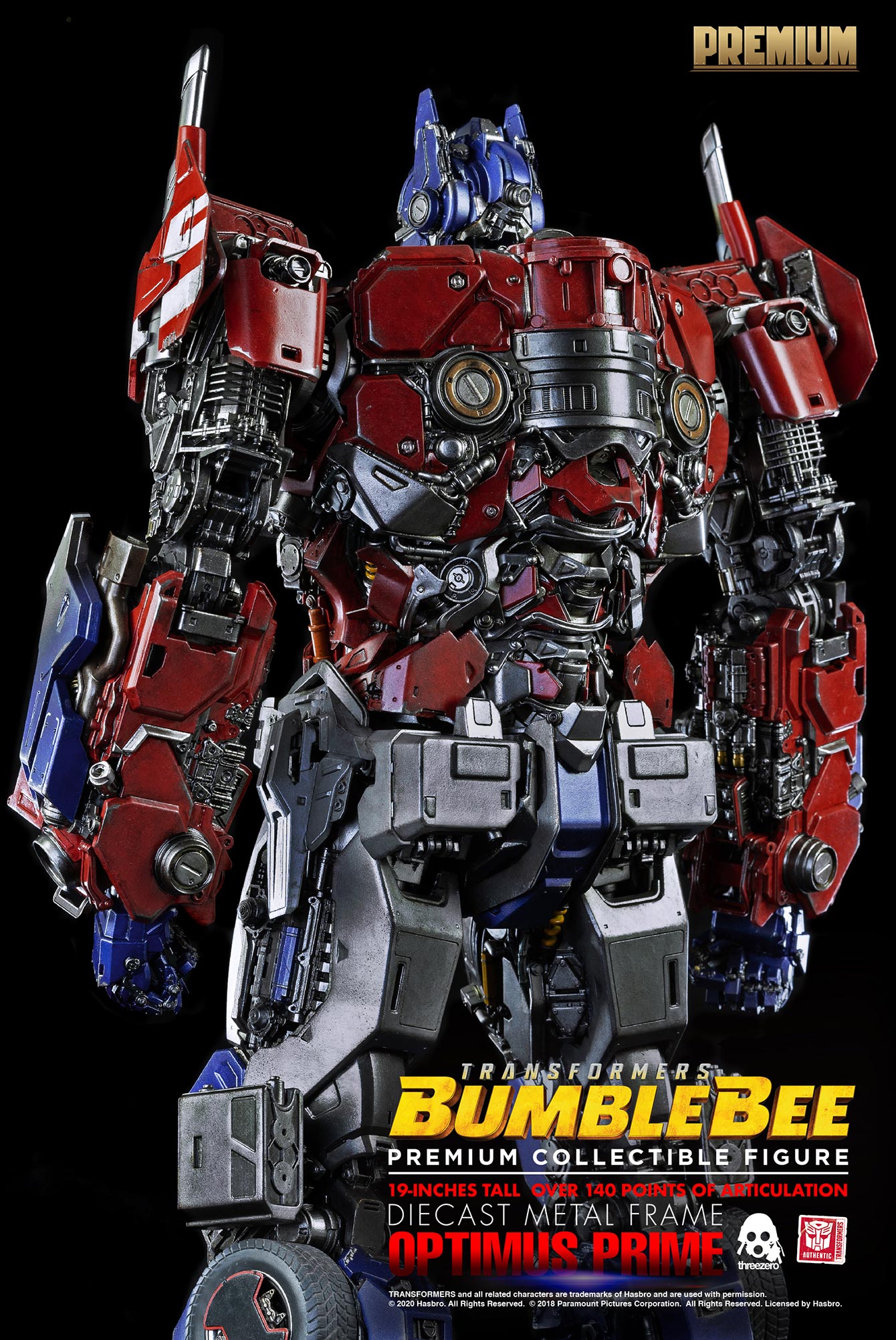 Threezero Transformers: Bumblebee Premium Collectible Optimus Prime、mySite、hgirdovlk