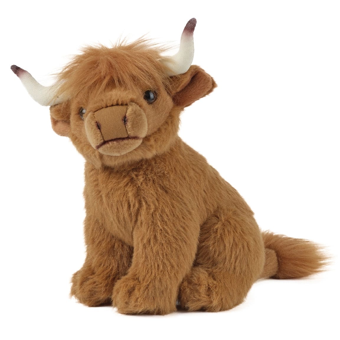Small Plush Highland Cow Stuffed Animal Eco Friendly、mySite、g9winljtr