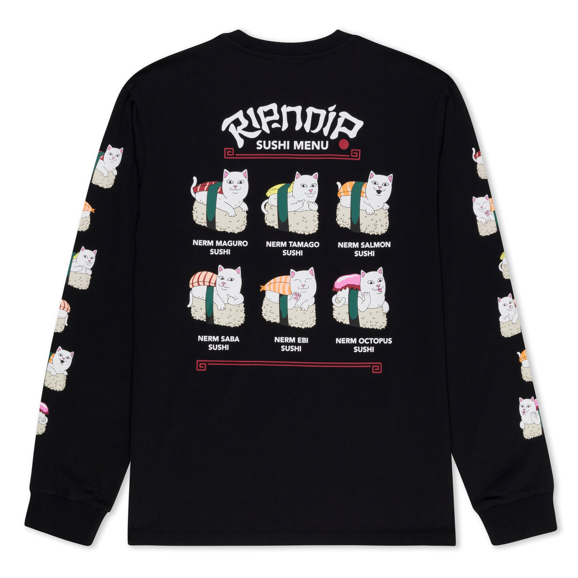  Sushi Nerm Long Sleeve (Black )、mySite、merchandisen