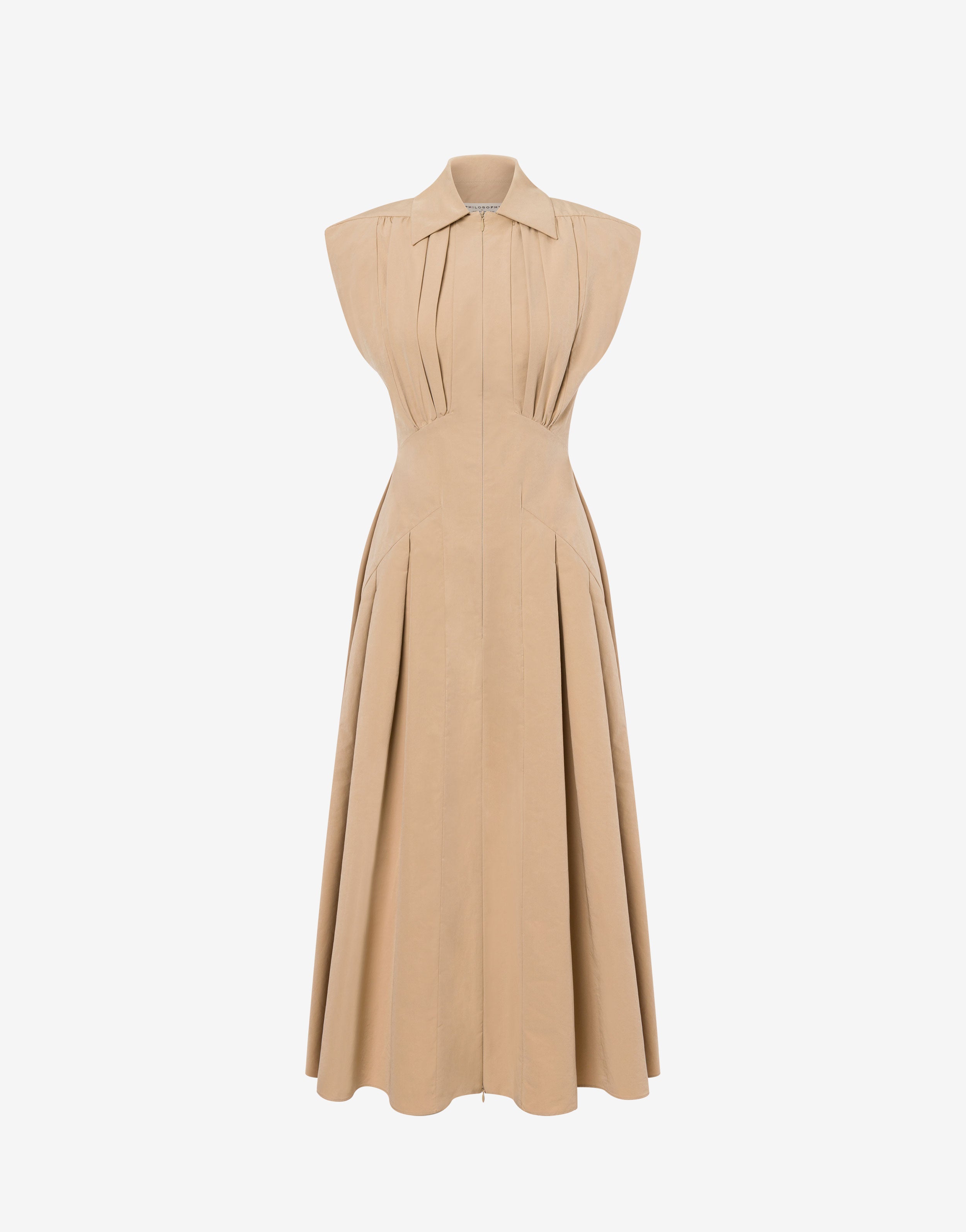 Abito longuette in cotone tecnico、mySite、aoinhome