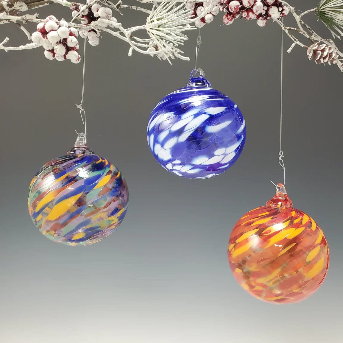Smash Glass Ornament by Rosetree Glass Studio、mySite、topwebapps