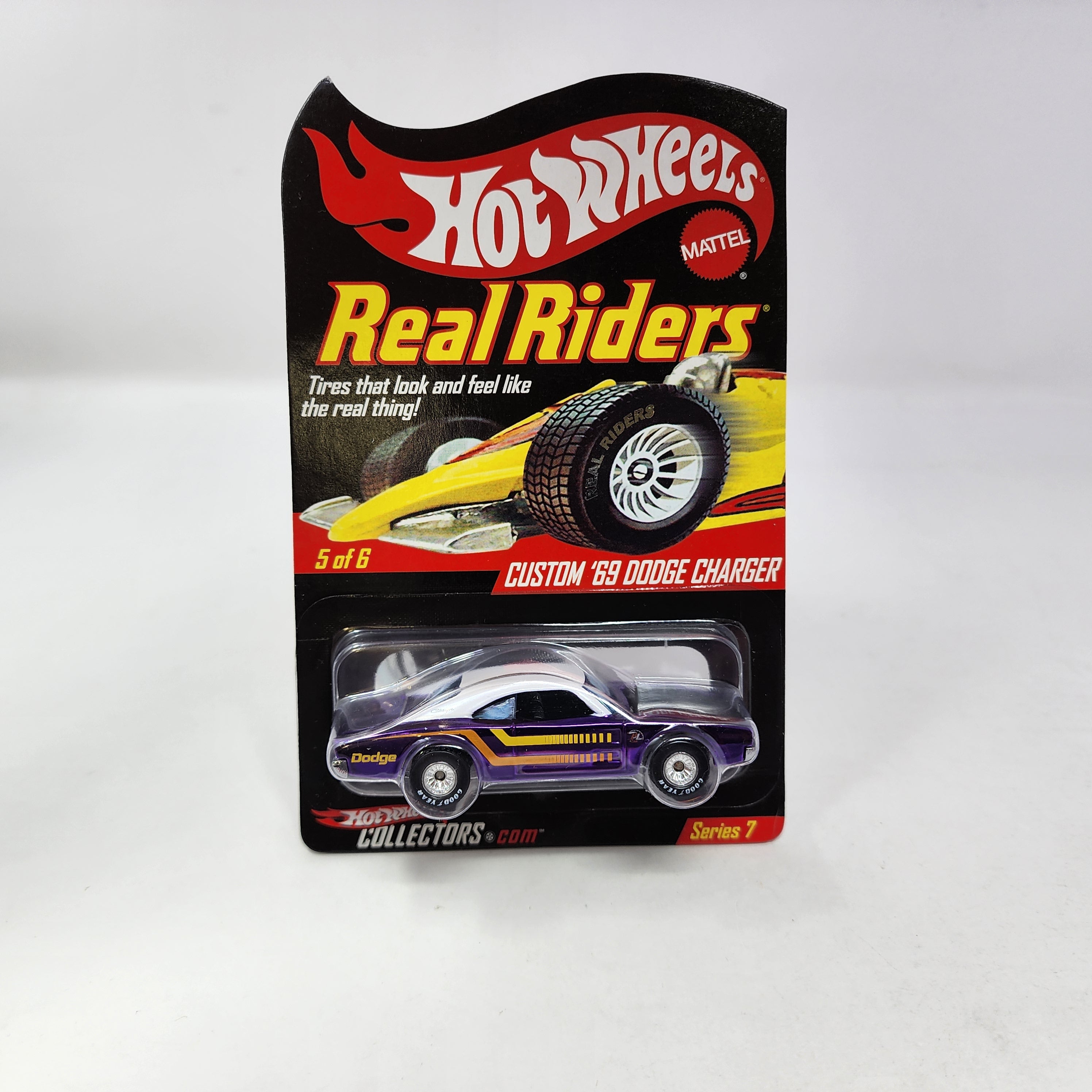 Custom '69 Dodge Charger Series 7 * Hot Wheels Red Line Cub RLC Real Riders、mySite、hgirdovlk