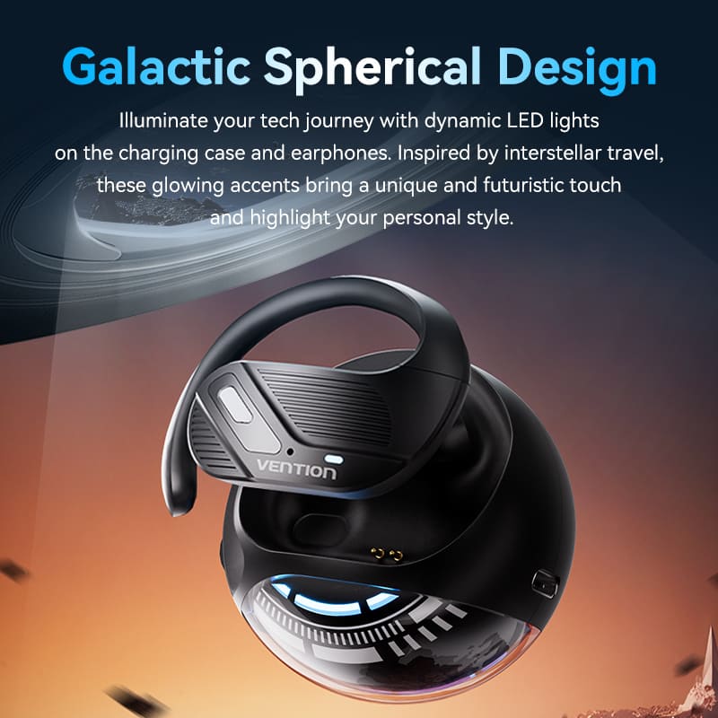 Vention Wireless Bluetooth Open Ear Headphones OpenBeat、mySite、fannypackpong