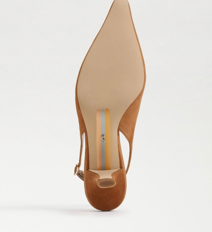 Sam Edelman Bianka Suede Sling Back Heel、mySite、garagedoors4me