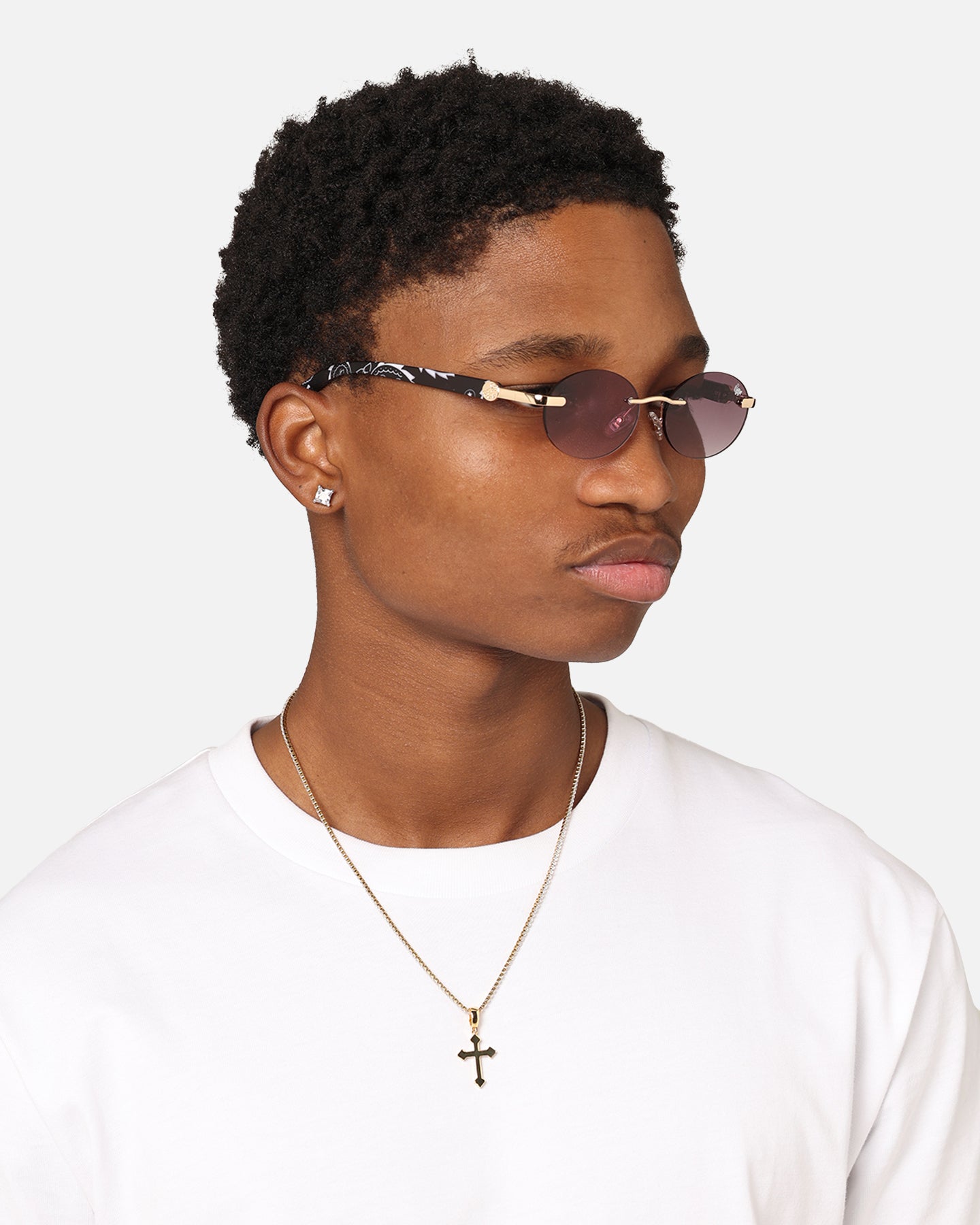 Belvoir & Co X Culture Kings Sancho Sunglasses Smoke/Gold/Black、mySite、zt4zffjzw