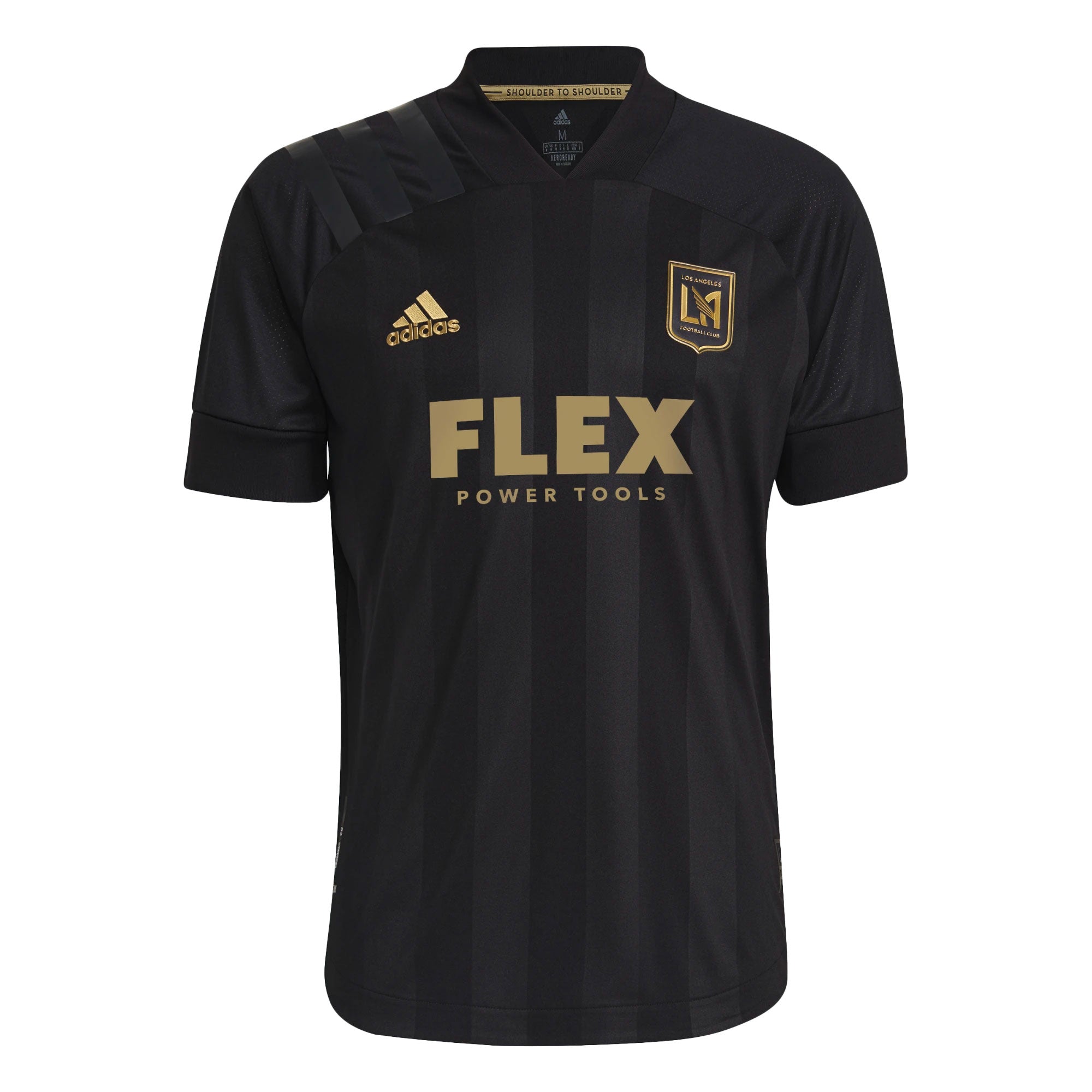 adidas Men's LAFC 2021/22 Authentic Home Jersey Black/Gold、mySite、noshort