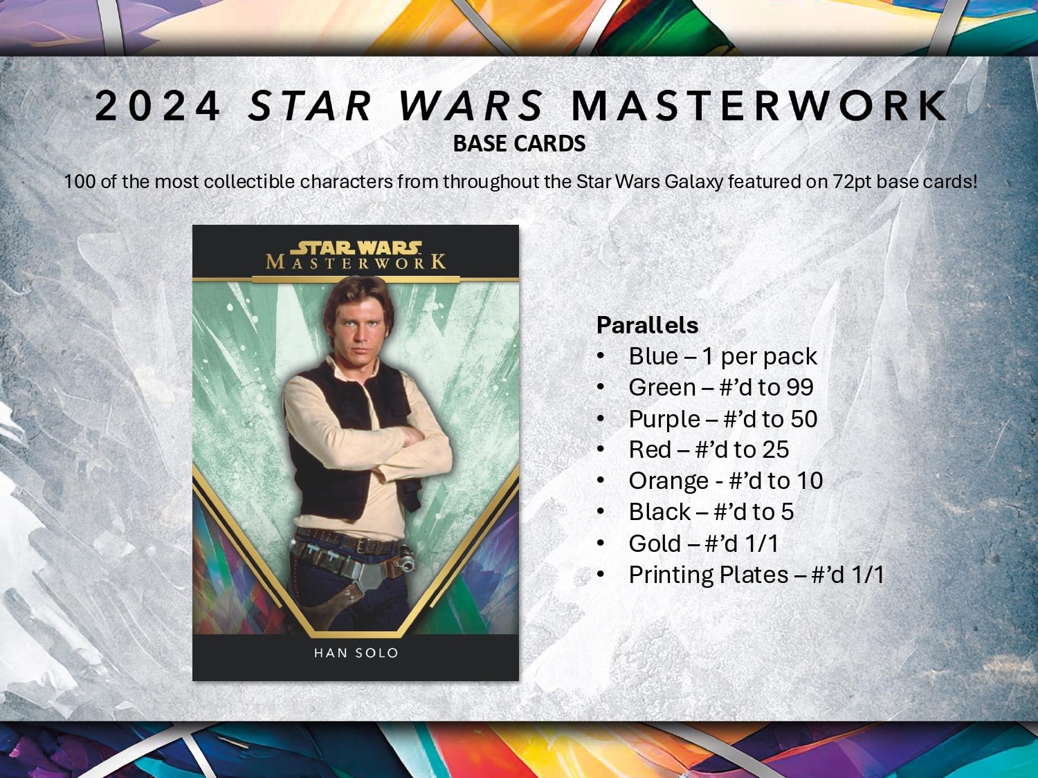 Topps Star Wars Masterwork 2024 - Hobby Box、mySite、waistdrama