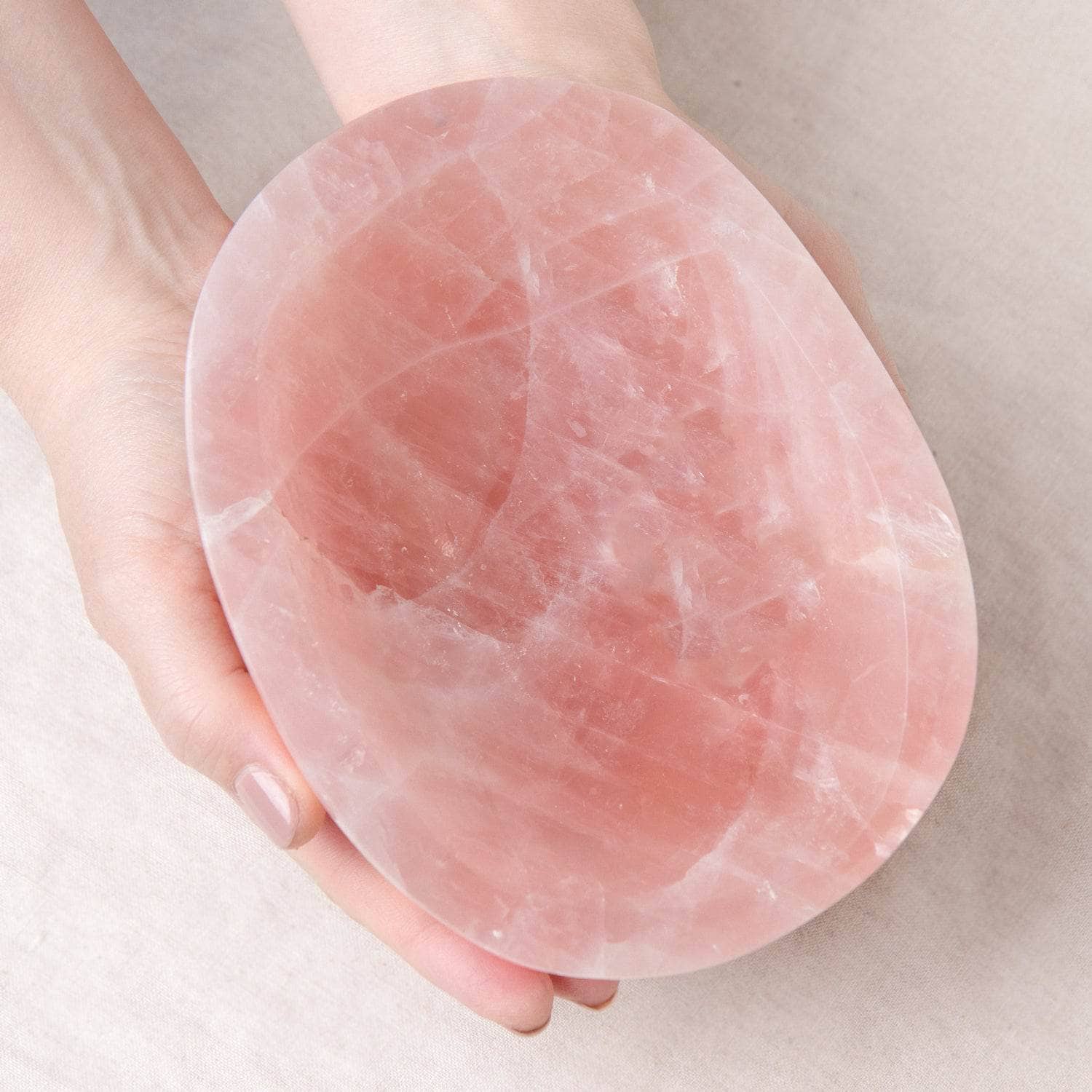 Rose Quartz Crystal Bowls- 1 of a Kind、mySite、hinf8tx79