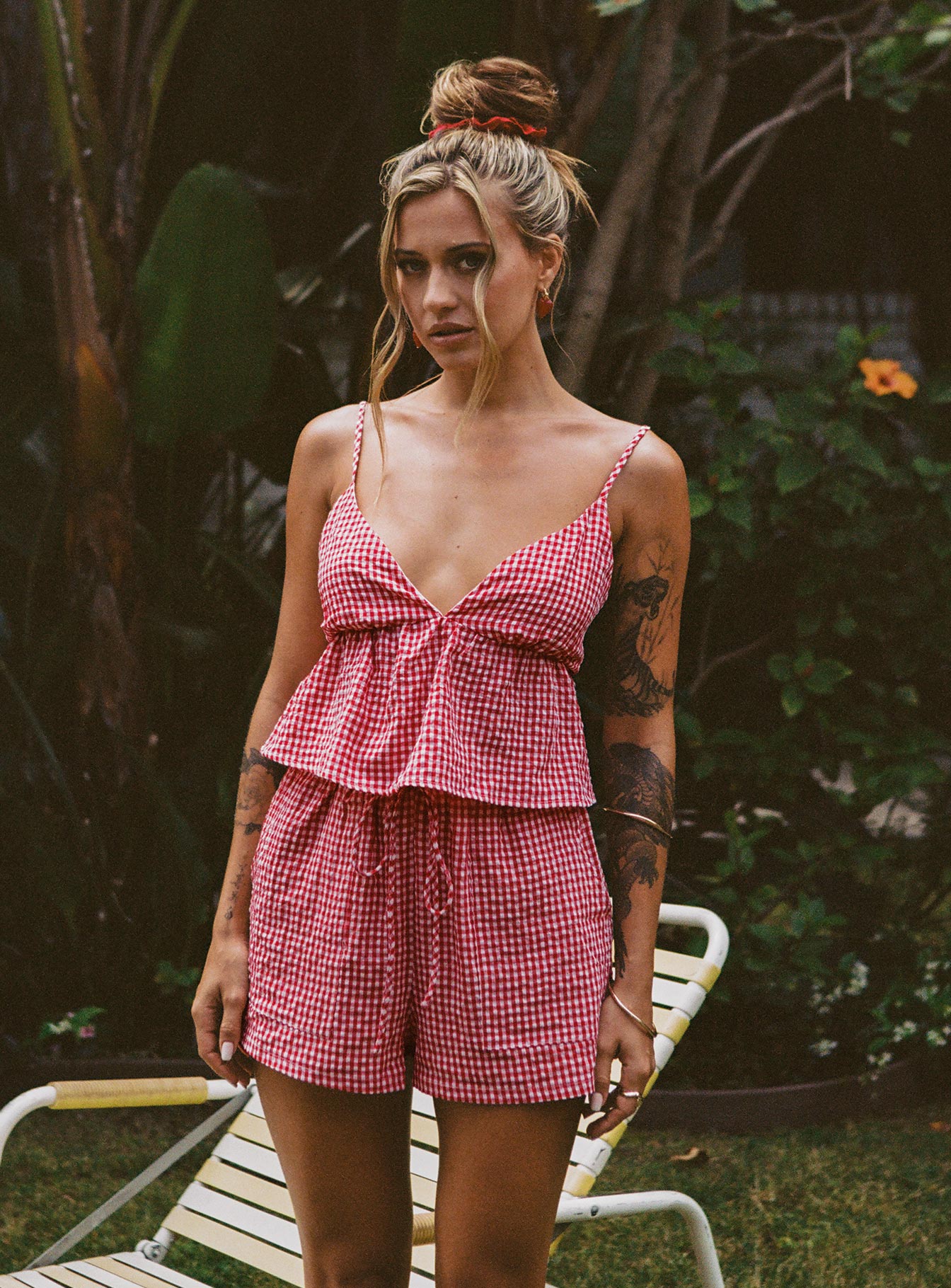 Lille Set Red Gingham、mySite、solidvoid