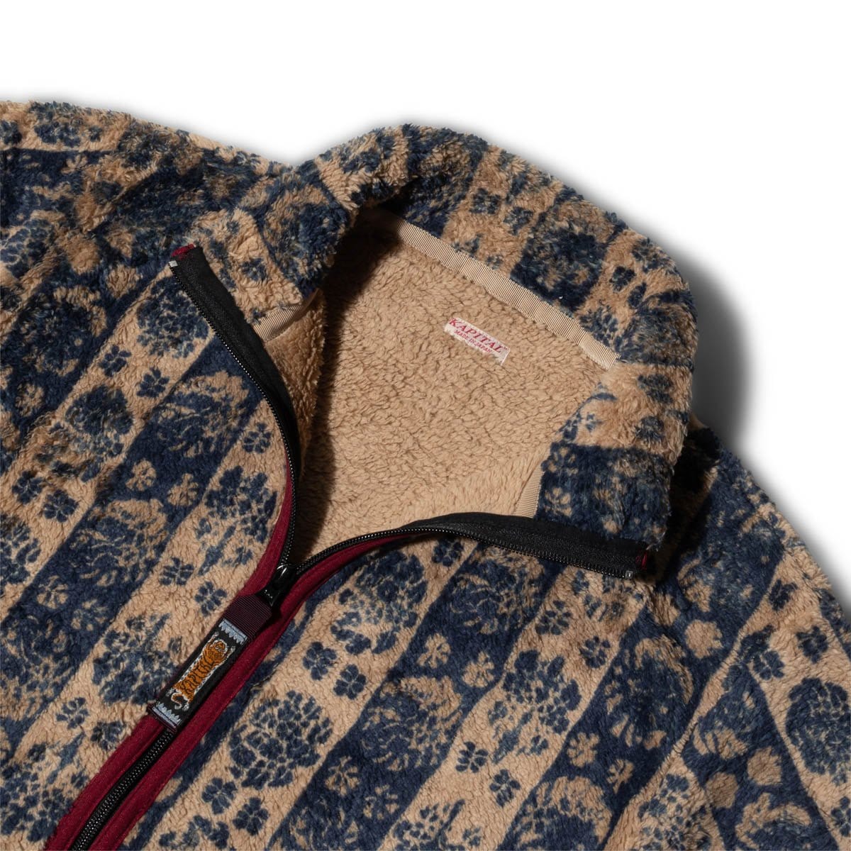 DAMASK STRIP FLEECE ZIP BLOUSON、mySite、zt4zffjzw