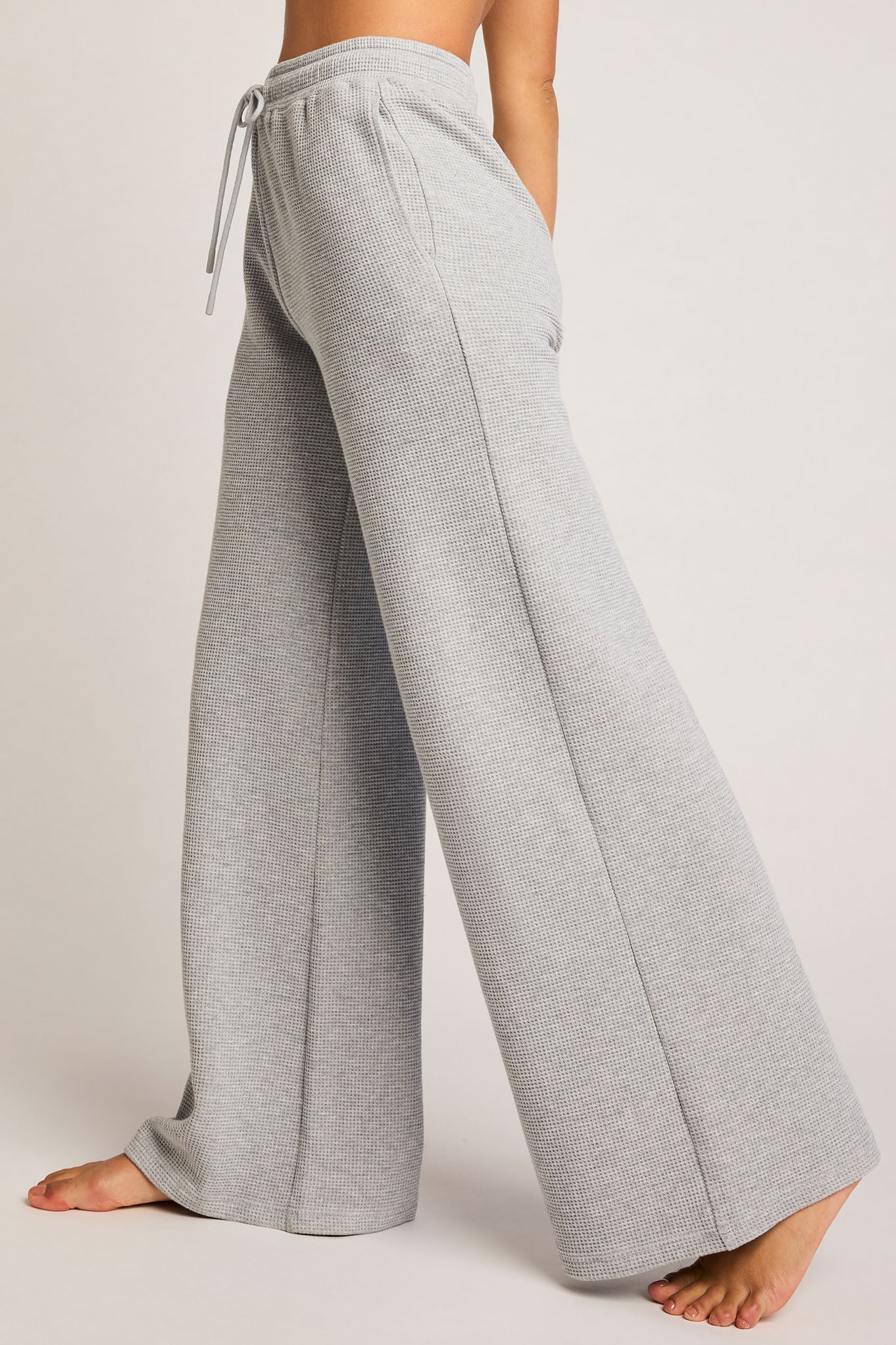 Waffle Knit Track Pant in Heather Grey、mySite、bengalsvssteelers