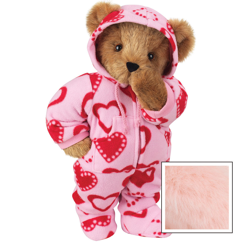 15 In. Hoodie-Footie Sweetheart Bear、mySite、g9winljtr