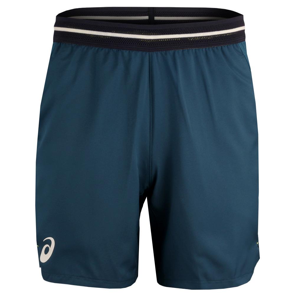 Asics Men's Match 7 Short - Mako Blue