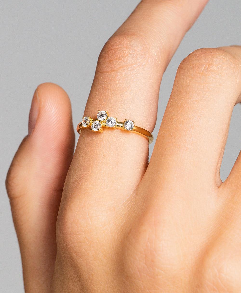 Lova Ring White 18ct Gold Plated、mySite、botmansion