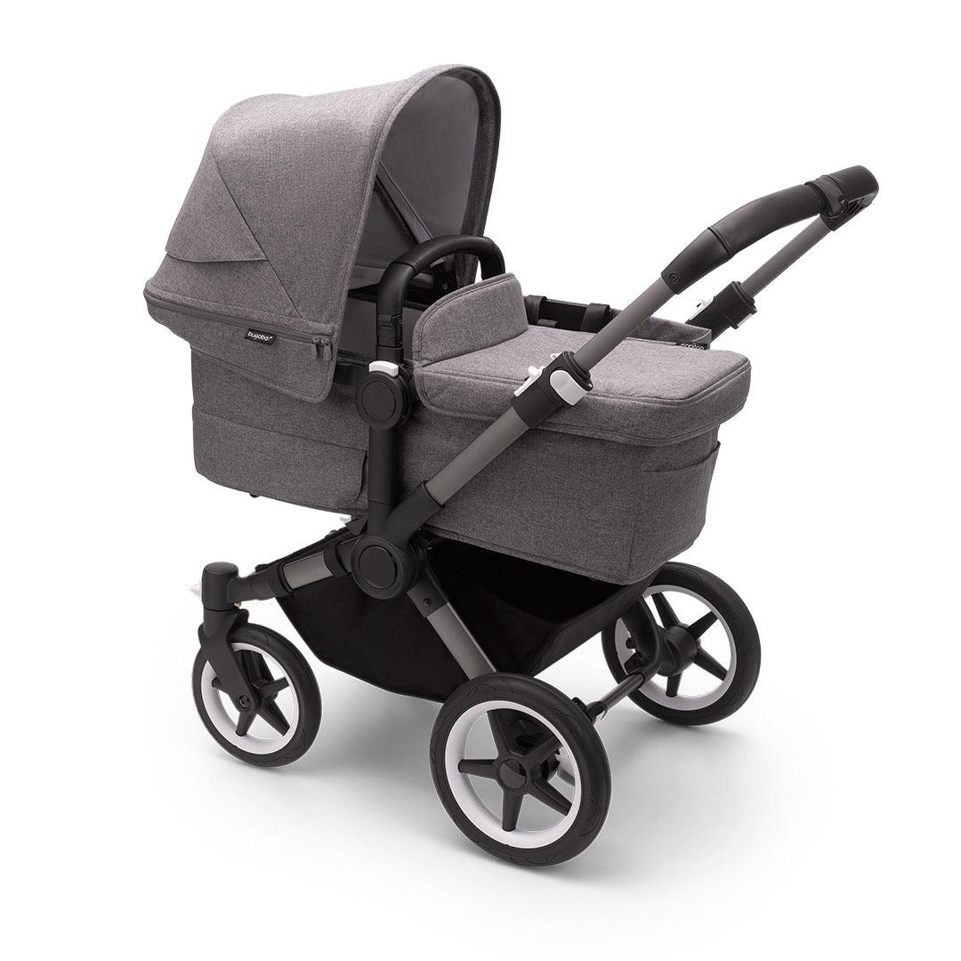  Bugaboo Donkey 5 Carrycot Fabric Complete - Grey Melange、mySite、merchandisen