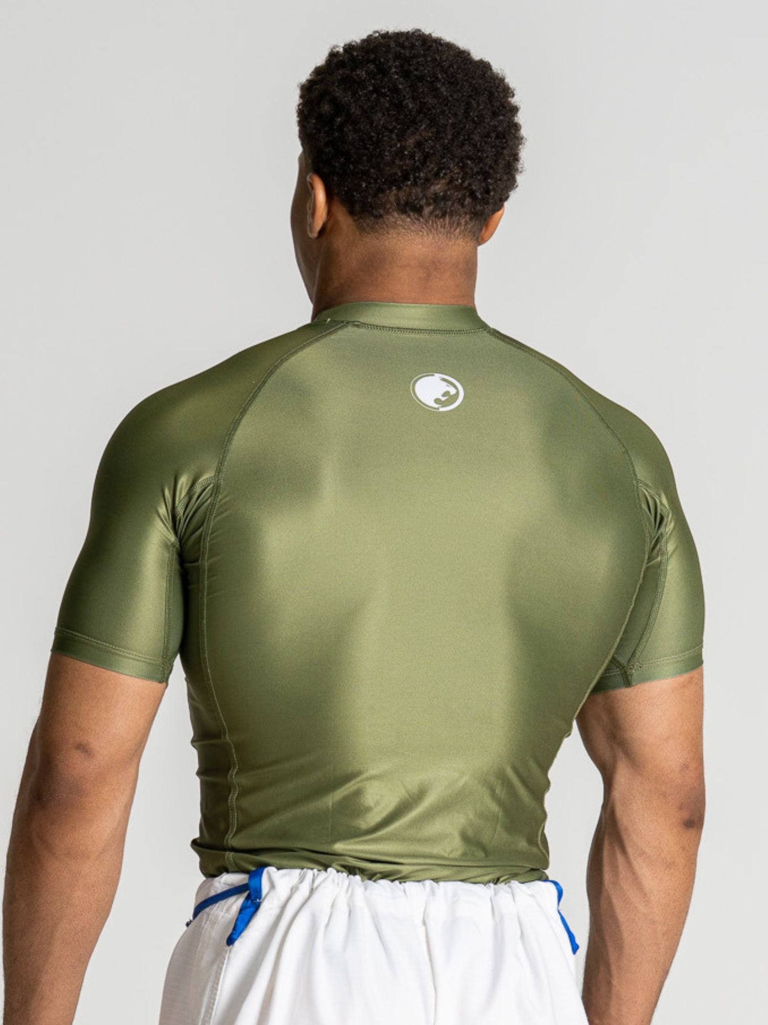 Renzo Gracie Short Sleeve Rashguard Olive、mySite、gigharbornorthrealestate