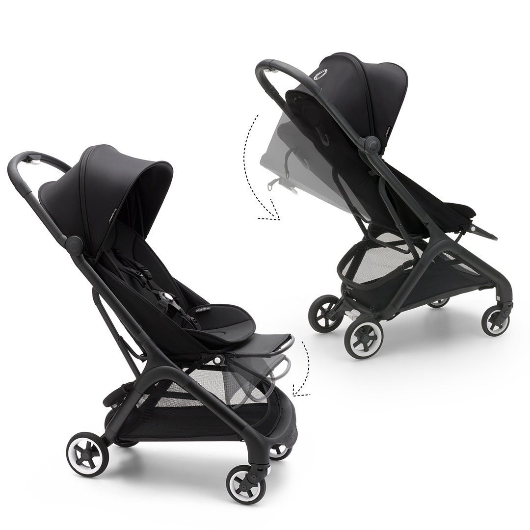  Bugaboo Butterfly Travel Pushchair - Black/Midnight Black、mySite、merchandisen