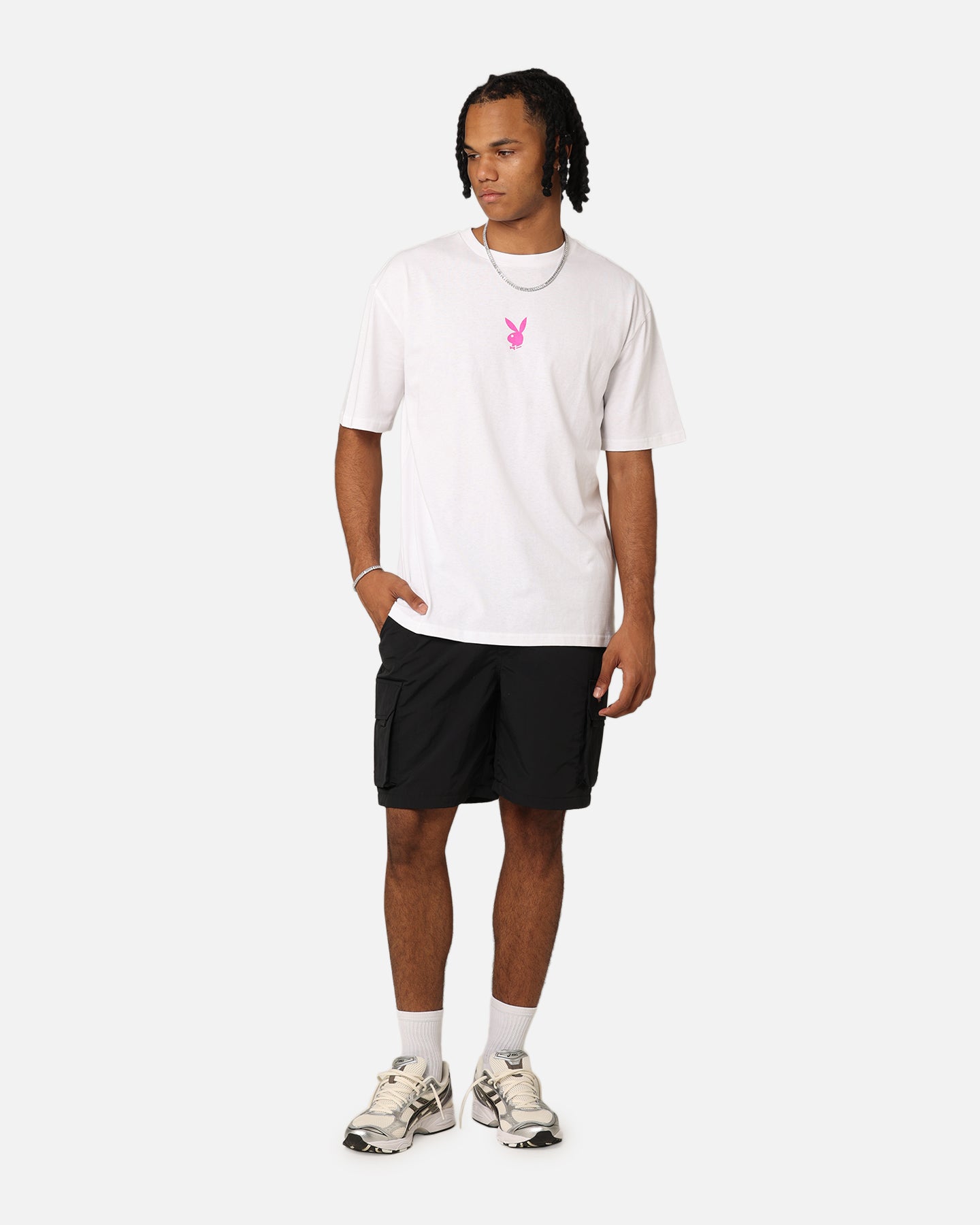 Playboy Card T-Shirt White、mySite、zt4zffjzw