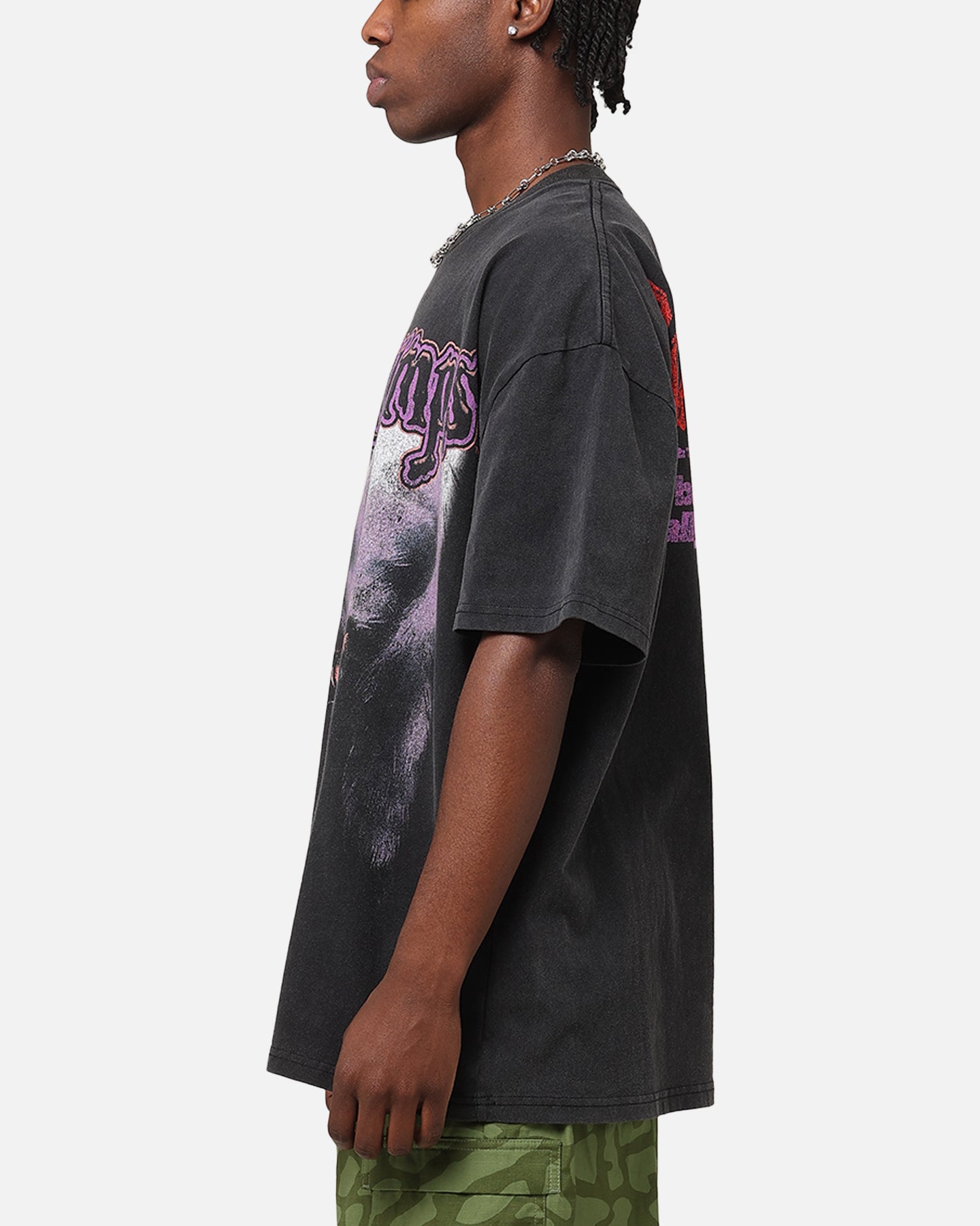 American Thrift X Goosebumps Barking Ghost Heavy T-Shirt Vintage Black、mySite、zt4zffjzw