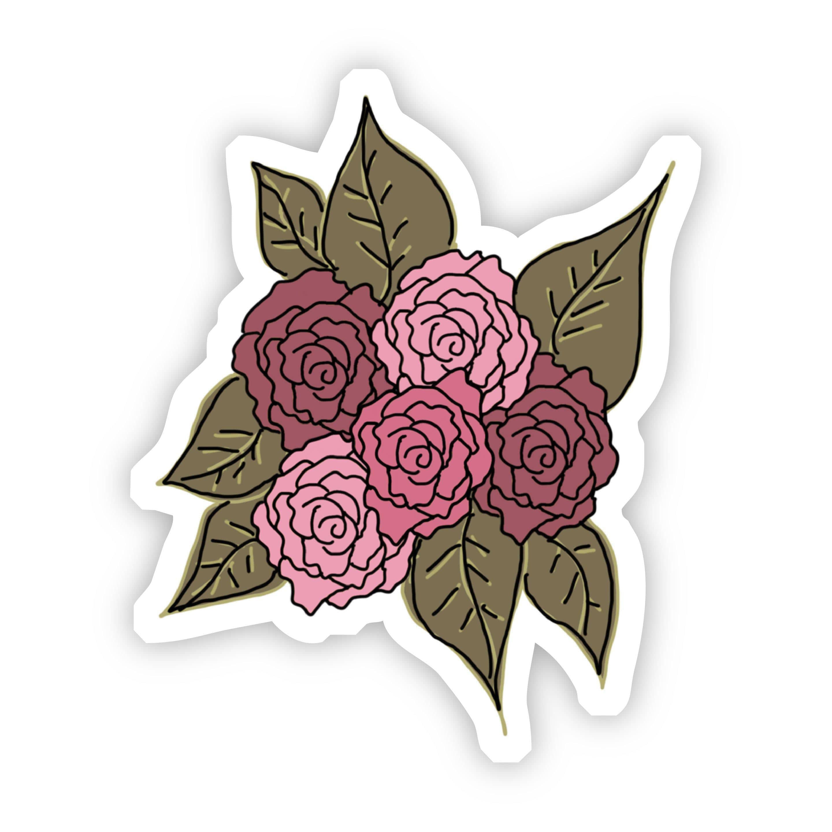  5 Multicolor Roses Sticker、mySite、elrpsem3k