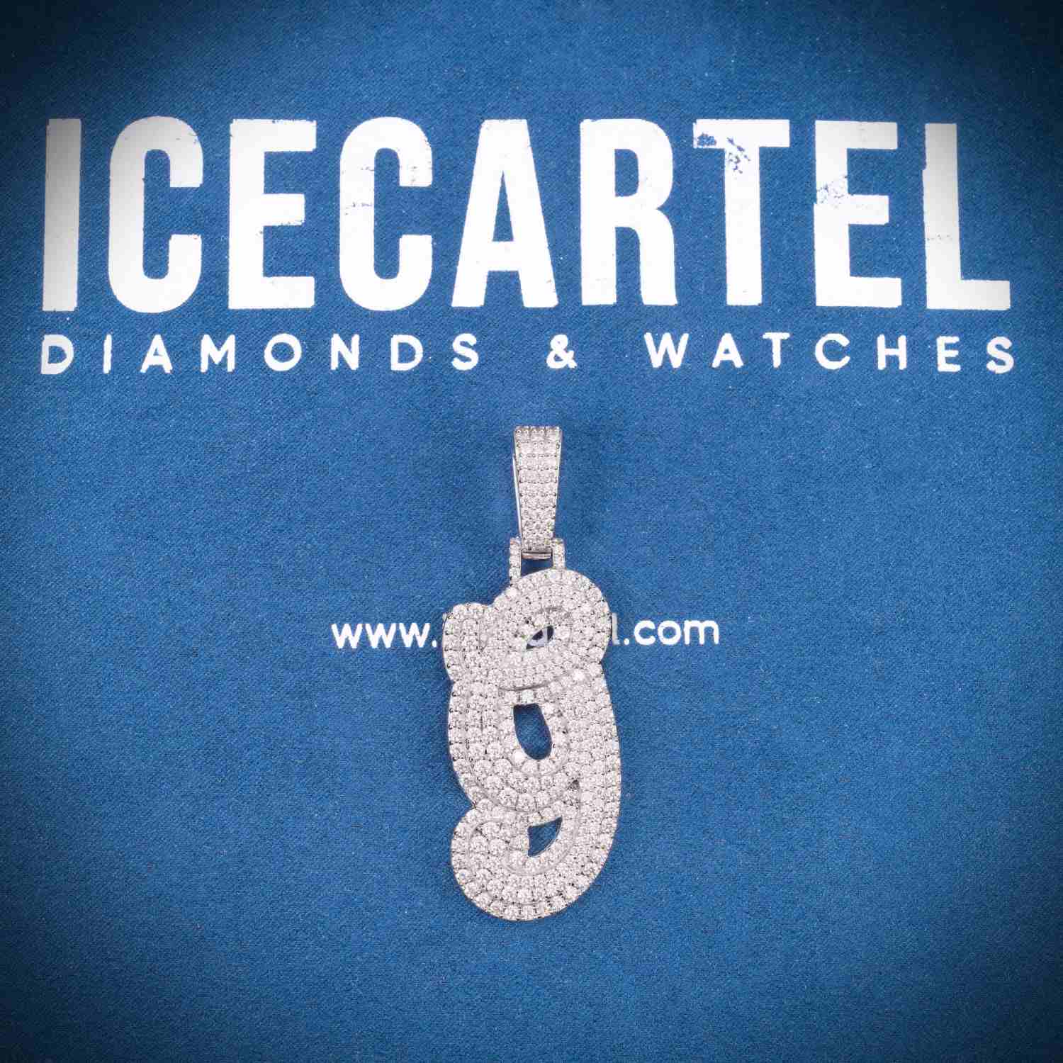 9 Custom Moissanite Pendant 14K Gold、mySite、hinf8tx79