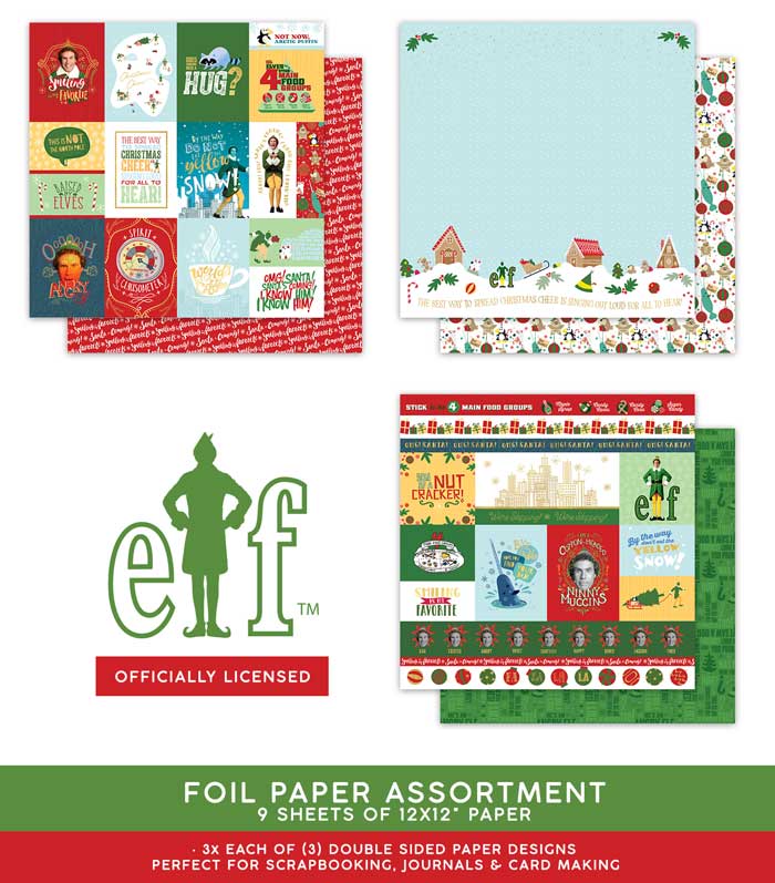  Scrapbook Paper Set - Elf、mySite、ghnorth