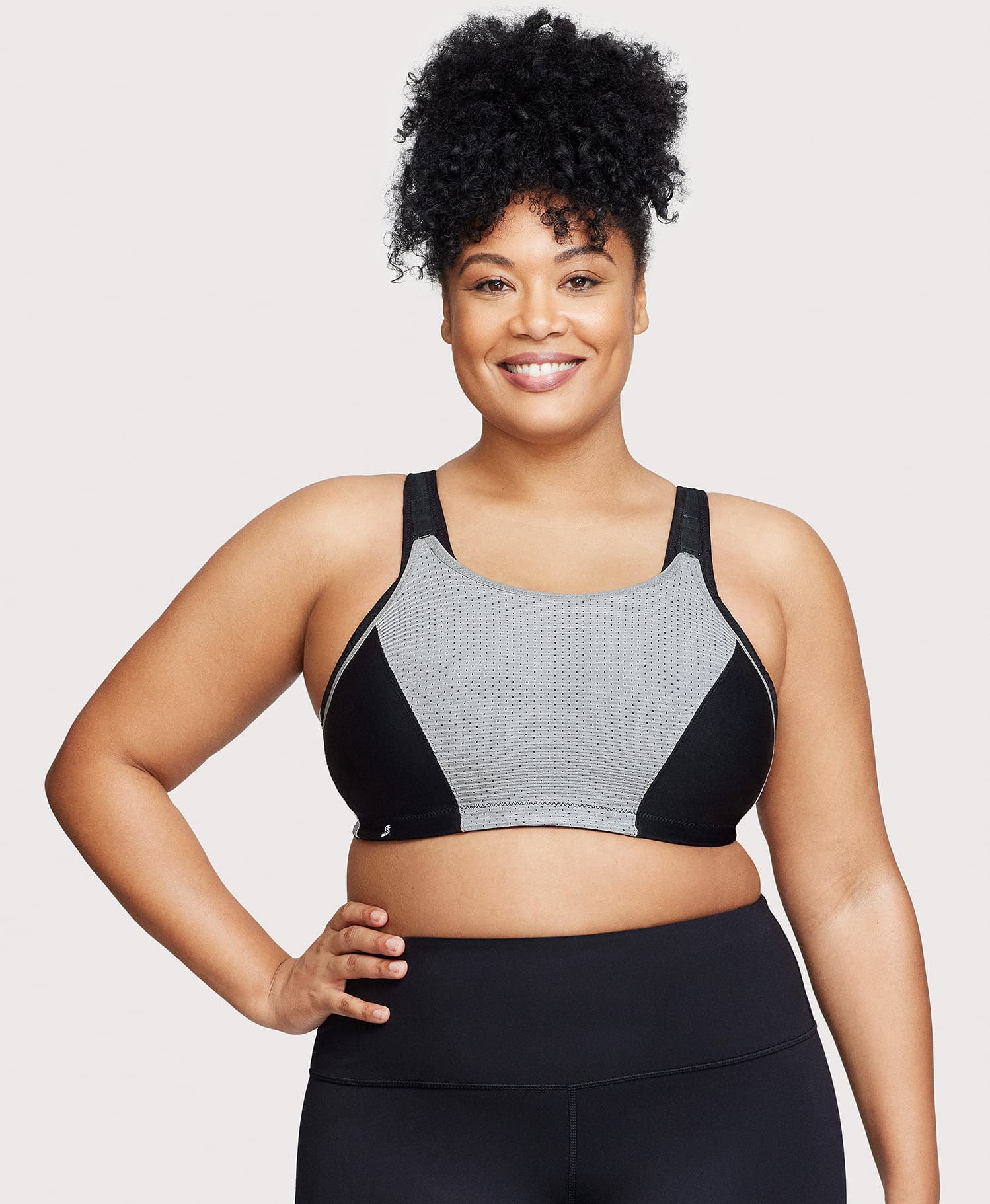  Custom Control Sports Bra Black/Gray、mySite、justintrudeaud