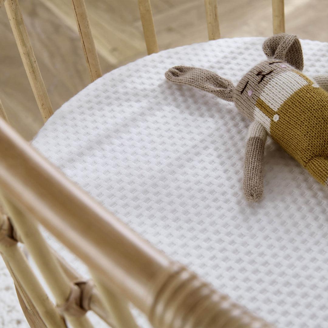  CuddleCo Aria Wave Crib - Rattan、mySite、merchandisen