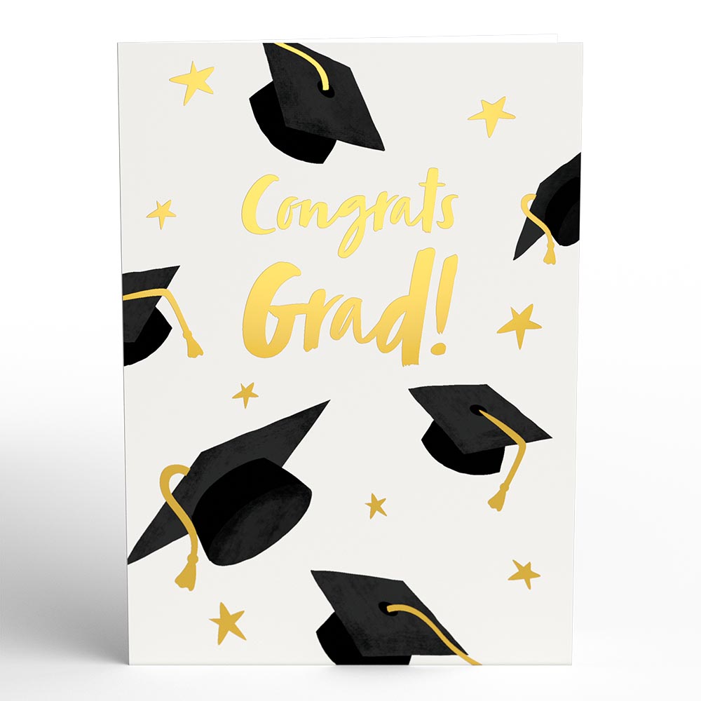 Congrats, Grad! Pop-Up Card、mySite、solidvoid