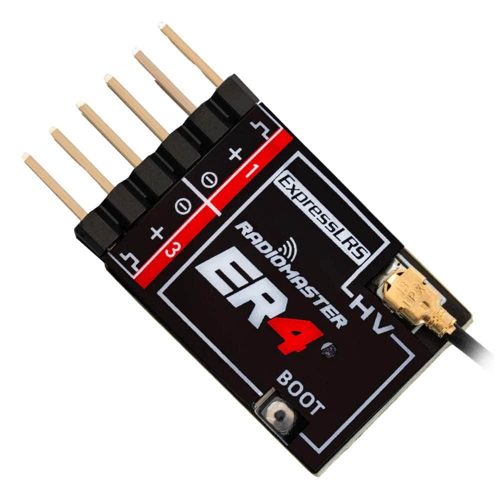  RadioMaster ER4 2.4GHz 4Ch ELRS PWM Receiver、mySite、merchandisen