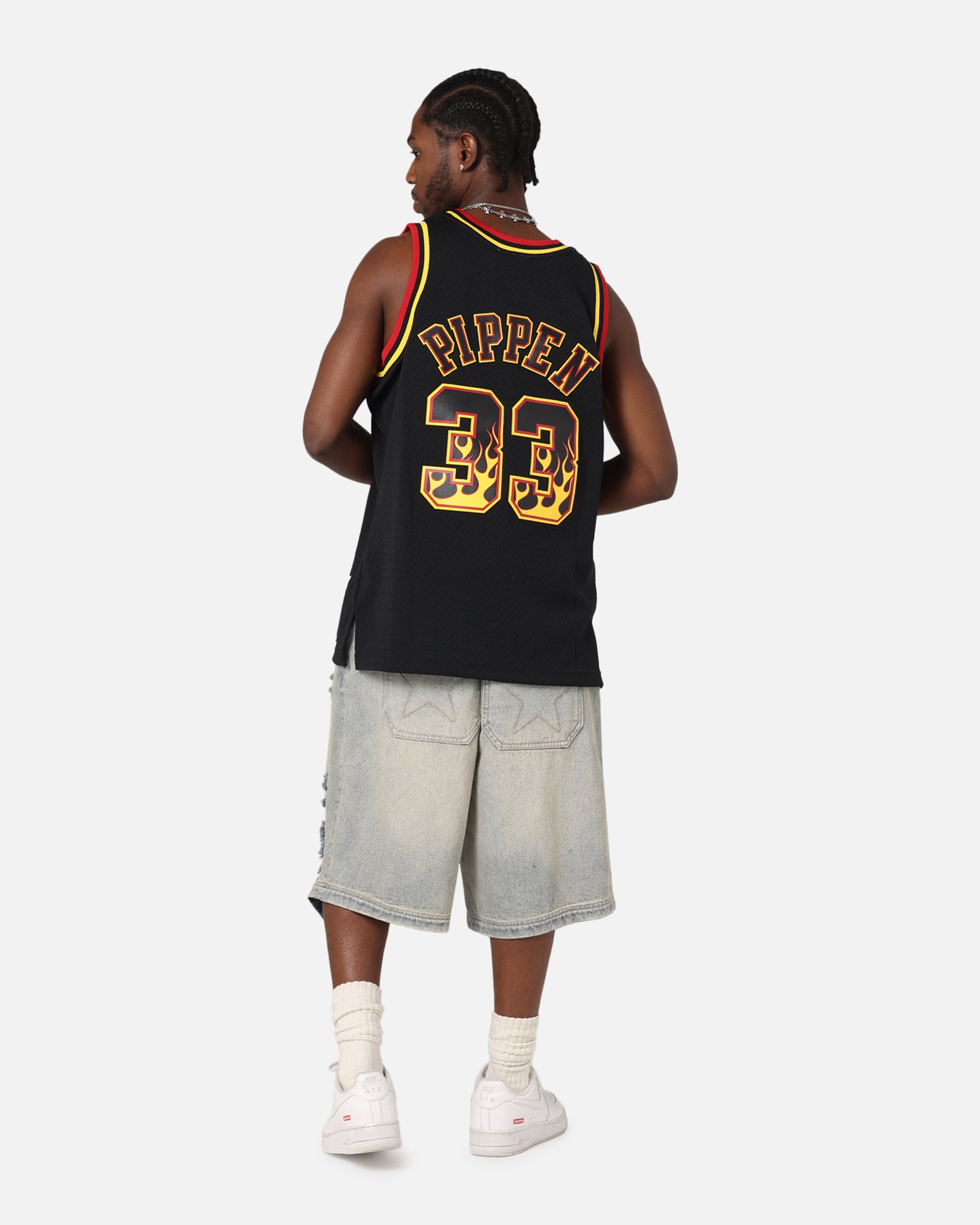 Mitchell & Ness Chicago Bulls Scottie Pippen Legends Jersey Black/Grey、mySite、zt4zffjzw