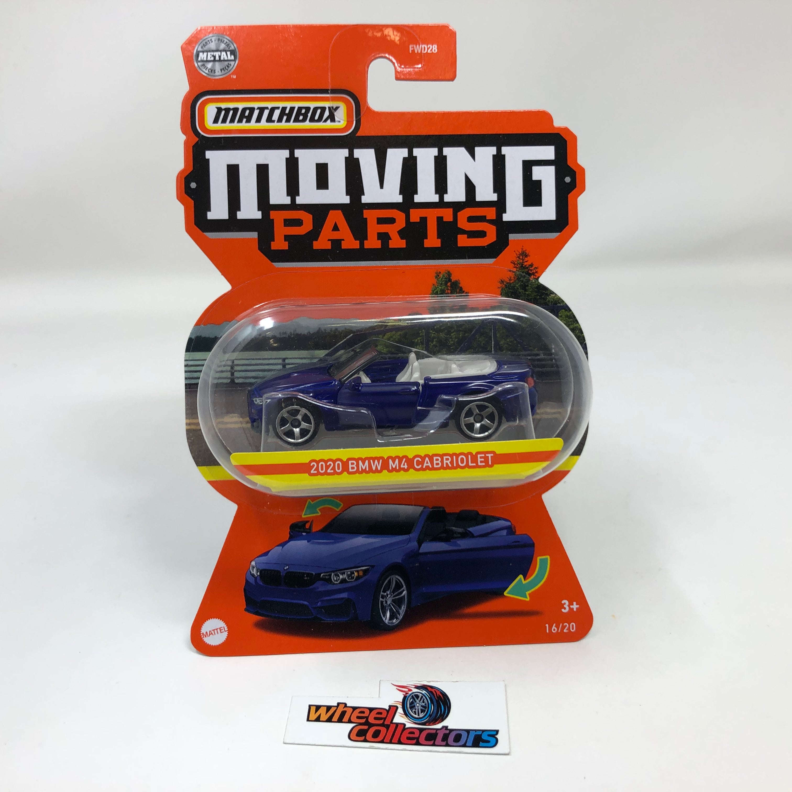 2020 BMW M4 Cabriolet * BLUE * Matchbox Moving Parts、mySite、hgirdovlk